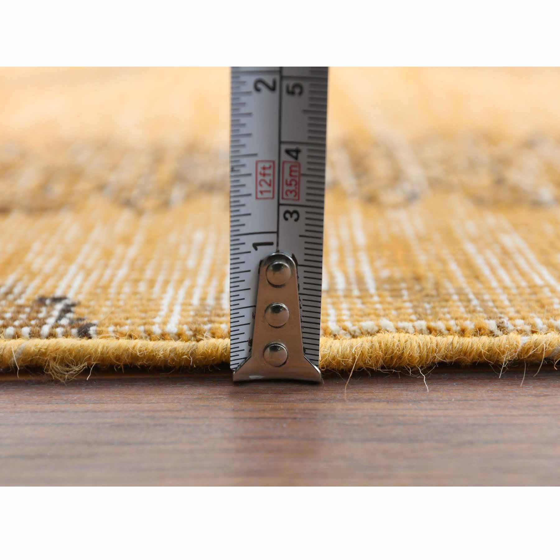 Overdyed-Vintage-Hand-Knotted-Rug-304535