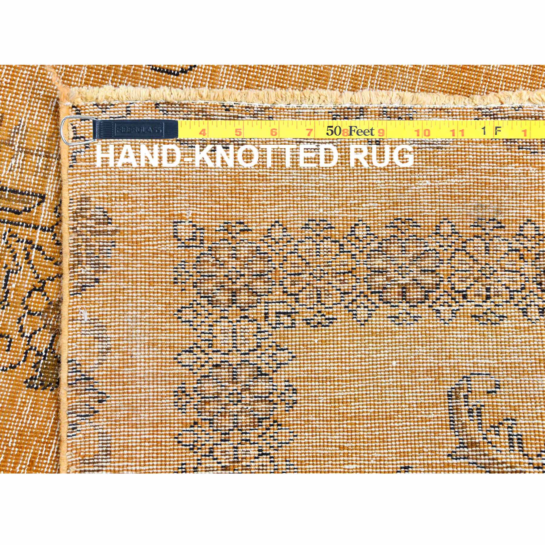 Overdyed-Vintage-Hand-Knotted-Rug-304535