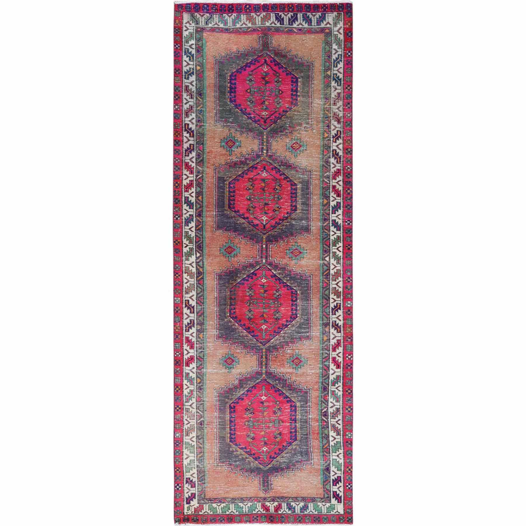 Overdyed-Vintage-Hand-Knotted-Rug-304880