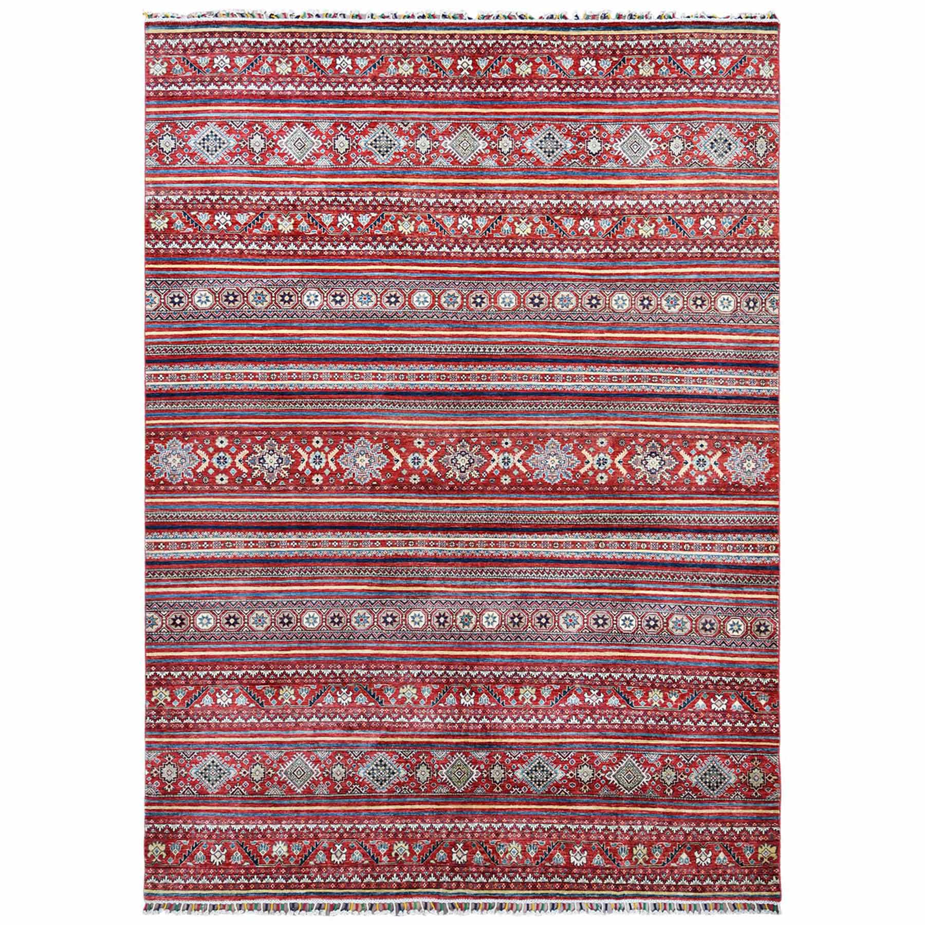 Kazak-Hand-Knotted-Rug-305650