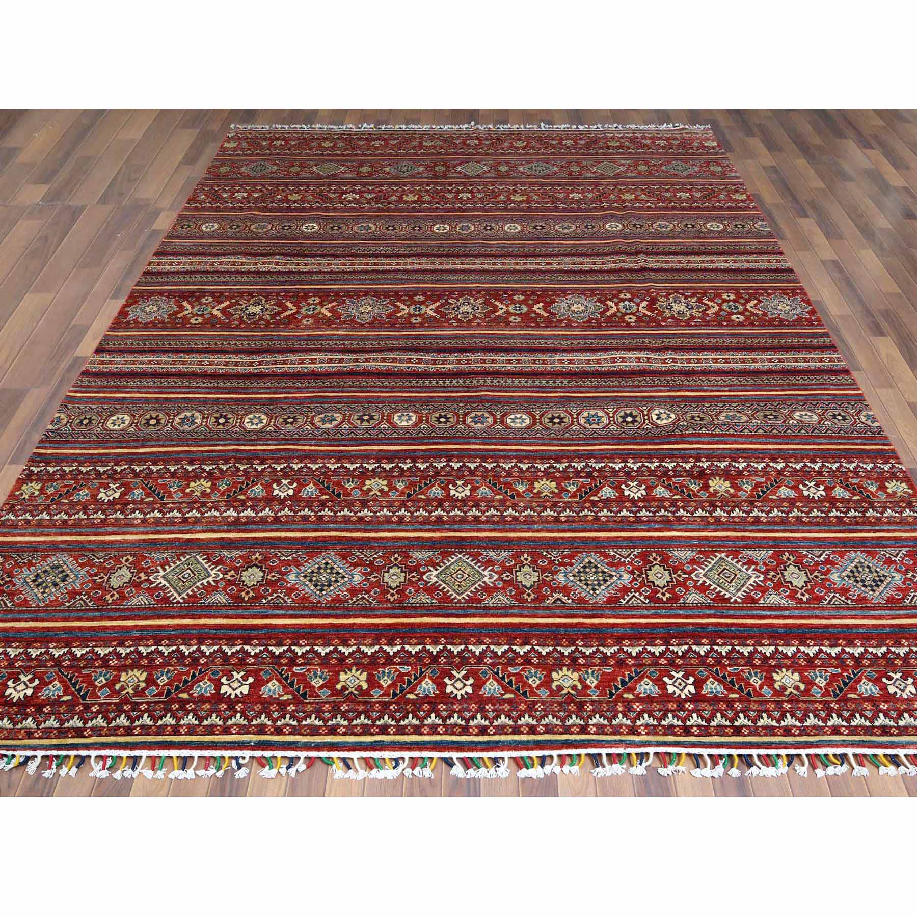 Kazak-Hand-Knotted-Rug-305650