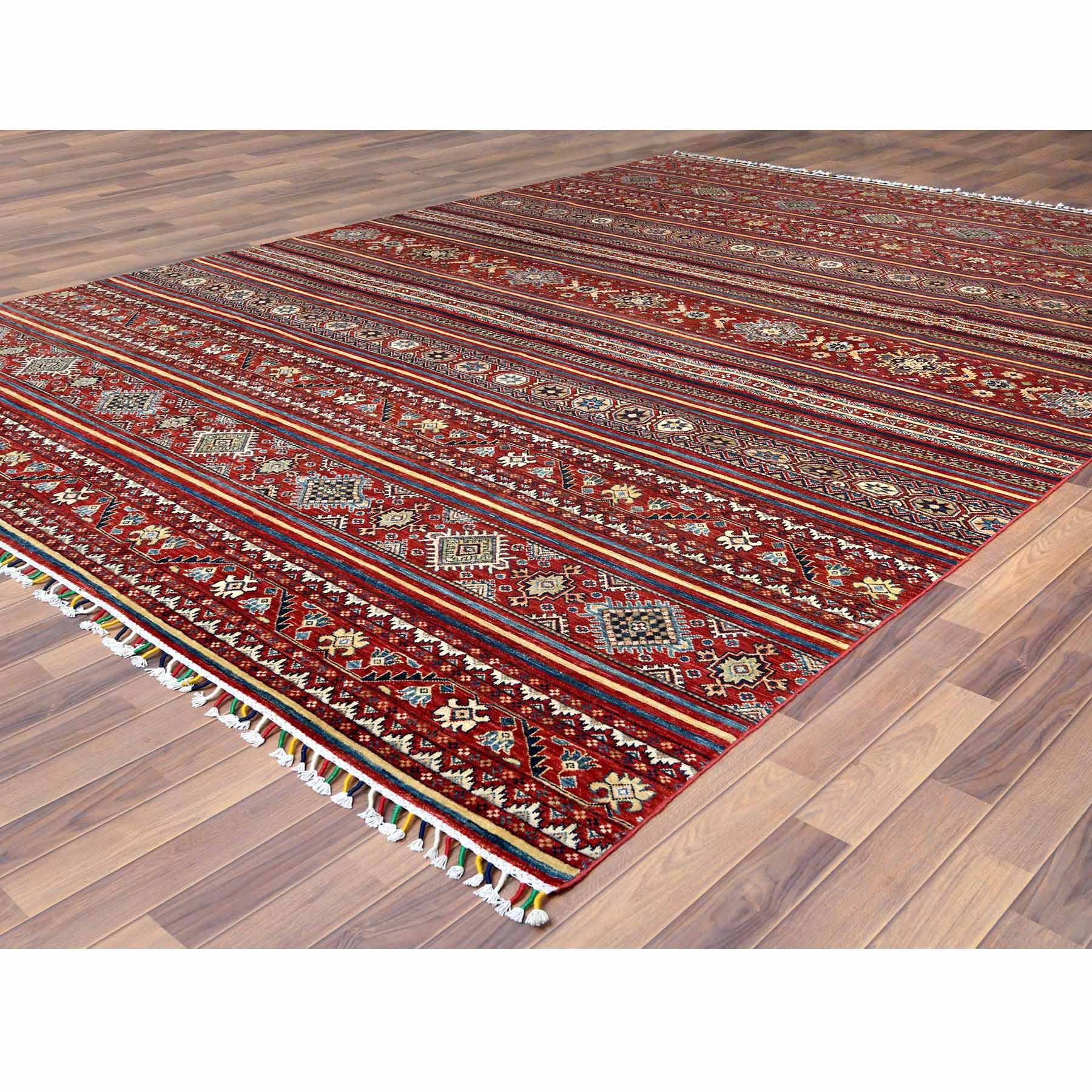 Kazak-Hand-Knotted-Rug-305650