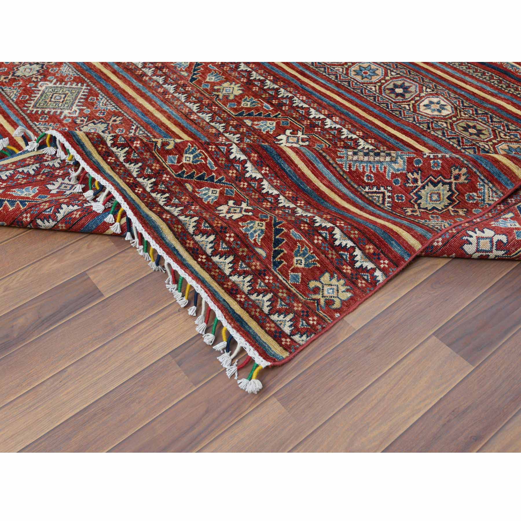 Kazak-Hand-Knotted-Rug-305650