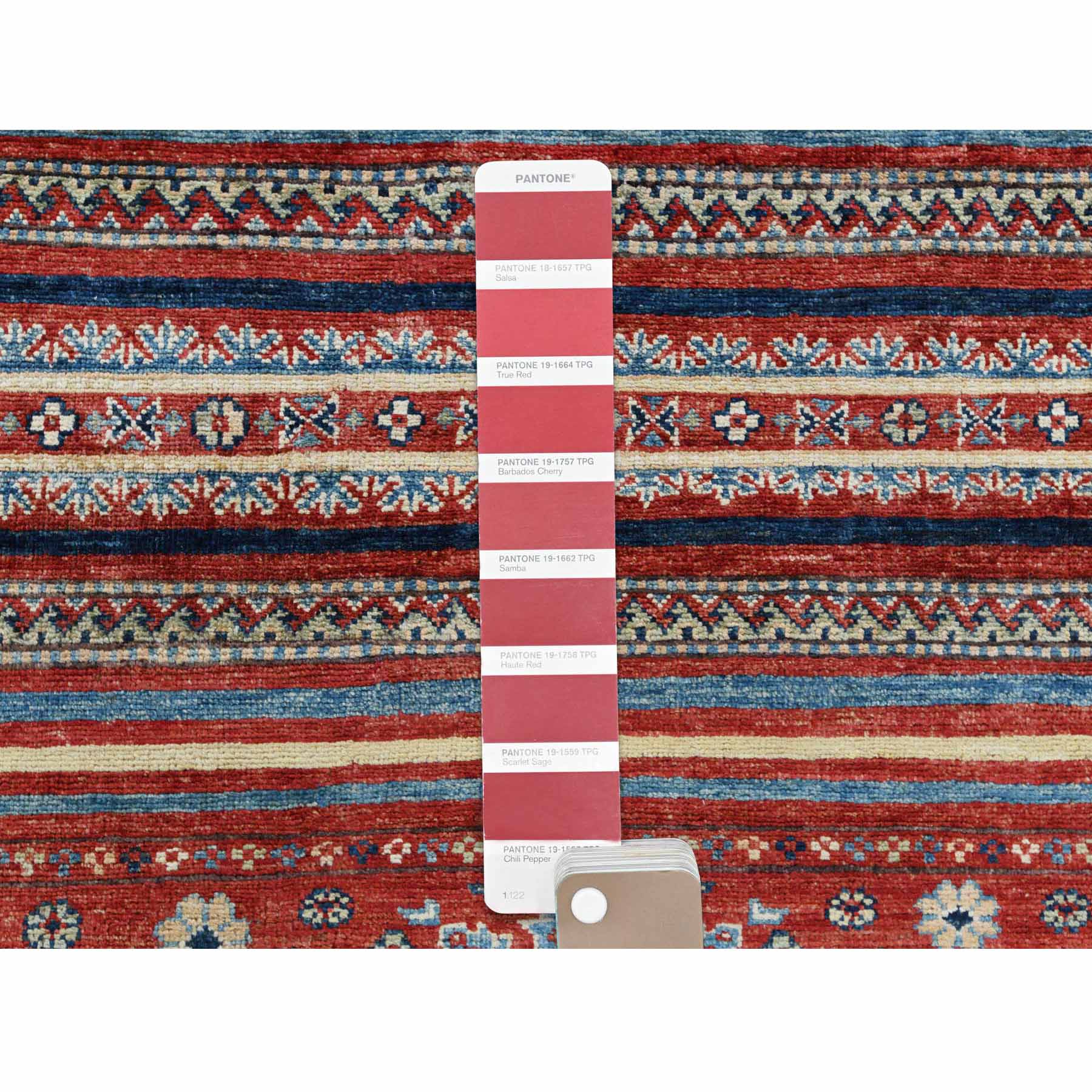 Kazak-Hand-Knotted-Rug-305650