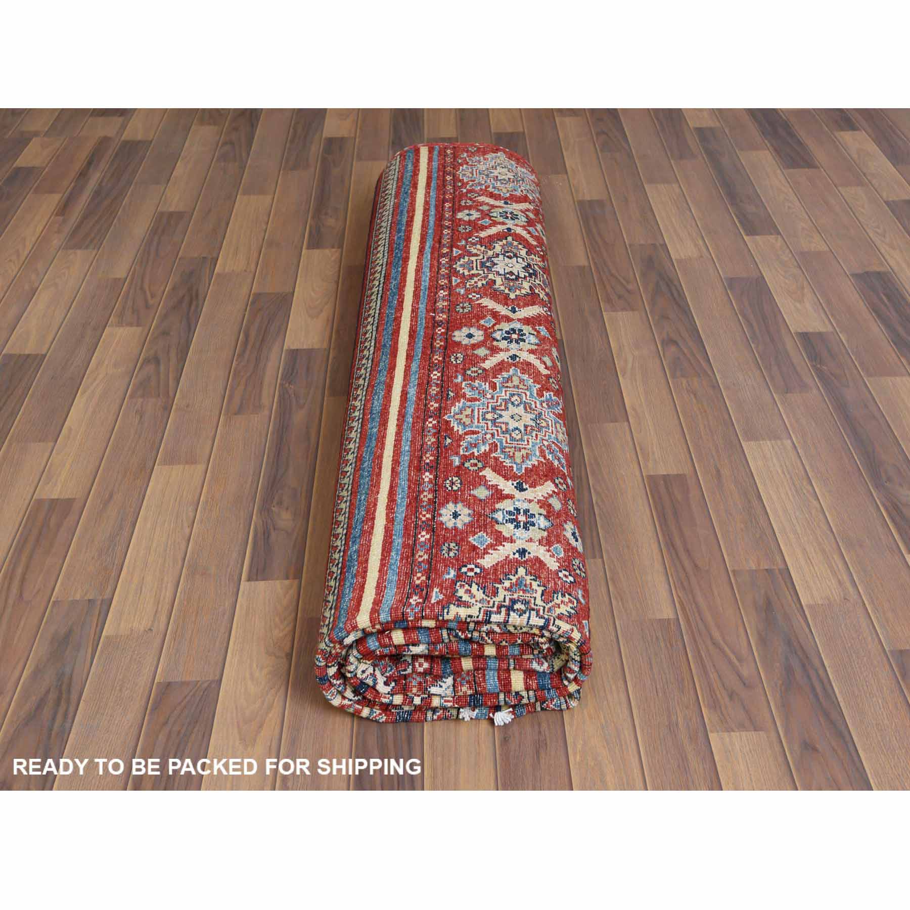 Kazak-Hand-Knotted-Rug-305650