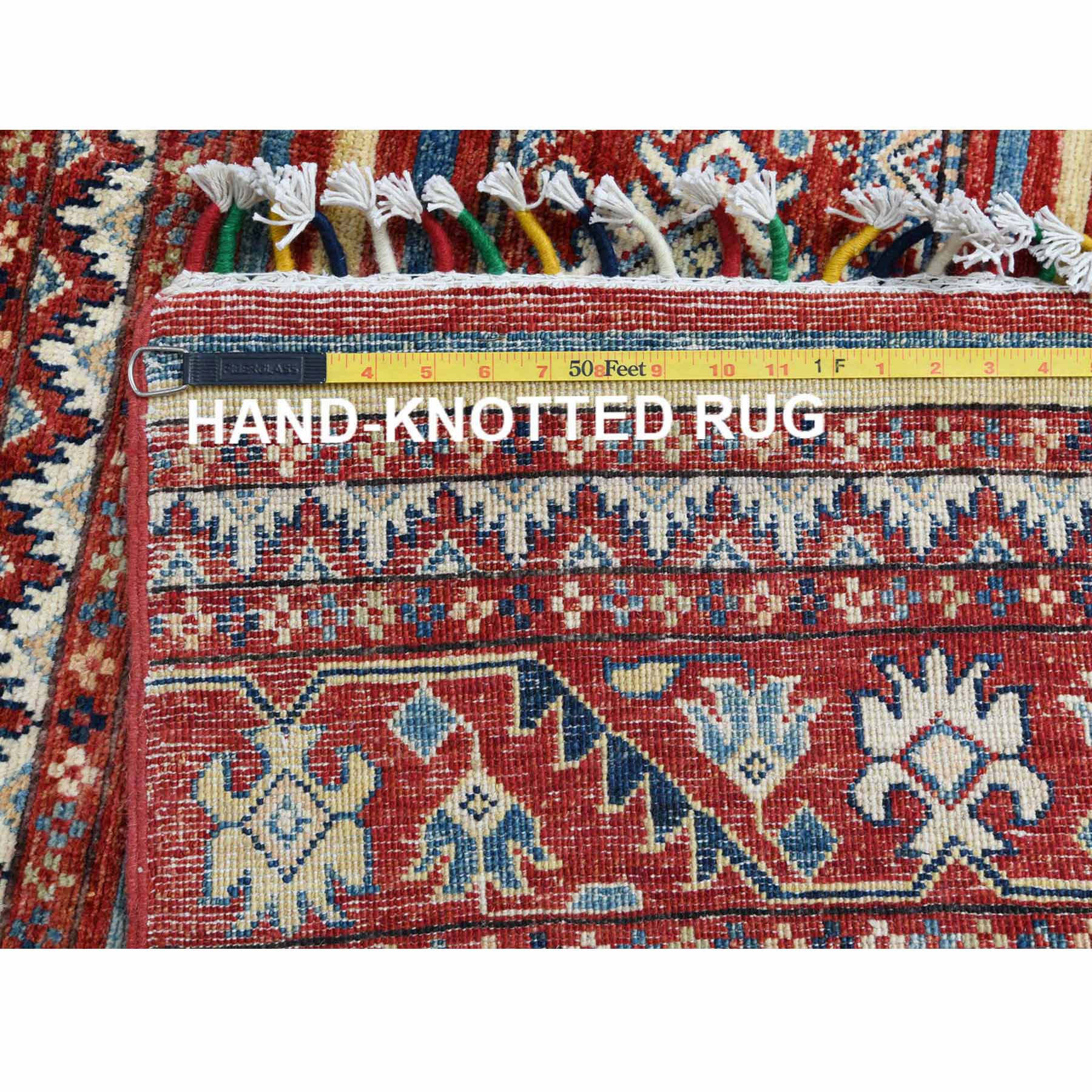 Kazak-Hand-Knotted-Rug-305650