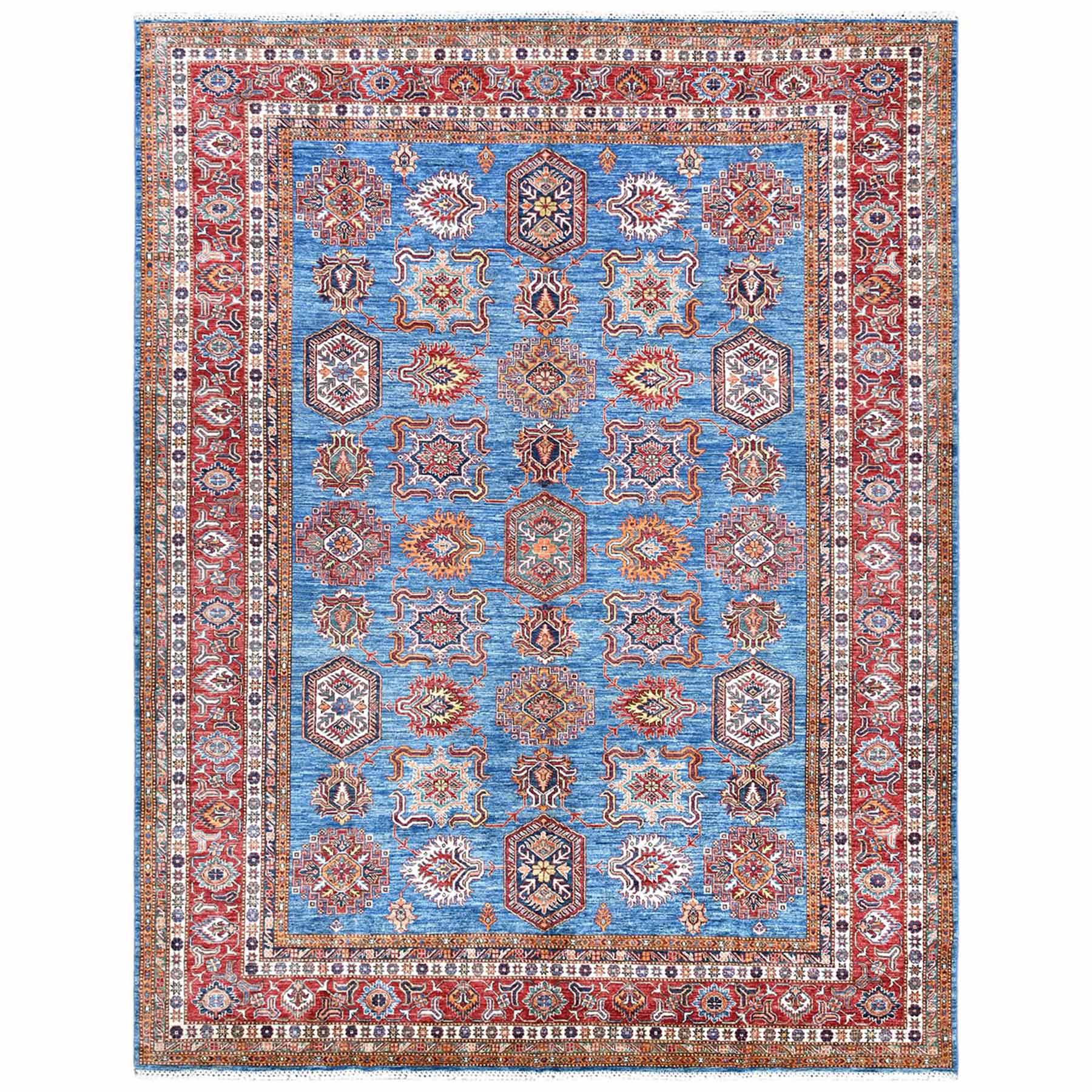 Kazak-Hand-Knotted-Rug-305735