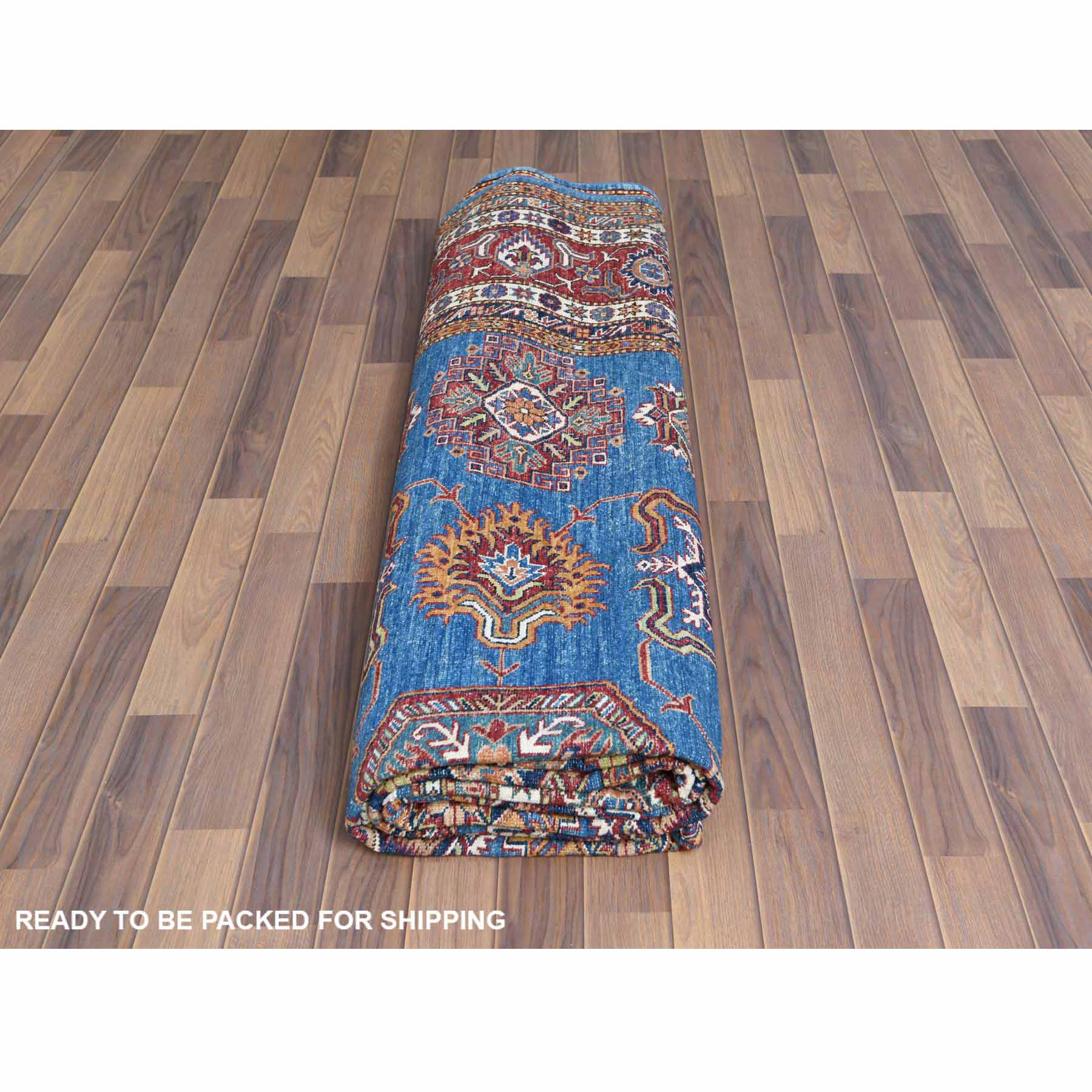 Kazak-Hand-Knotted-Rug-305735