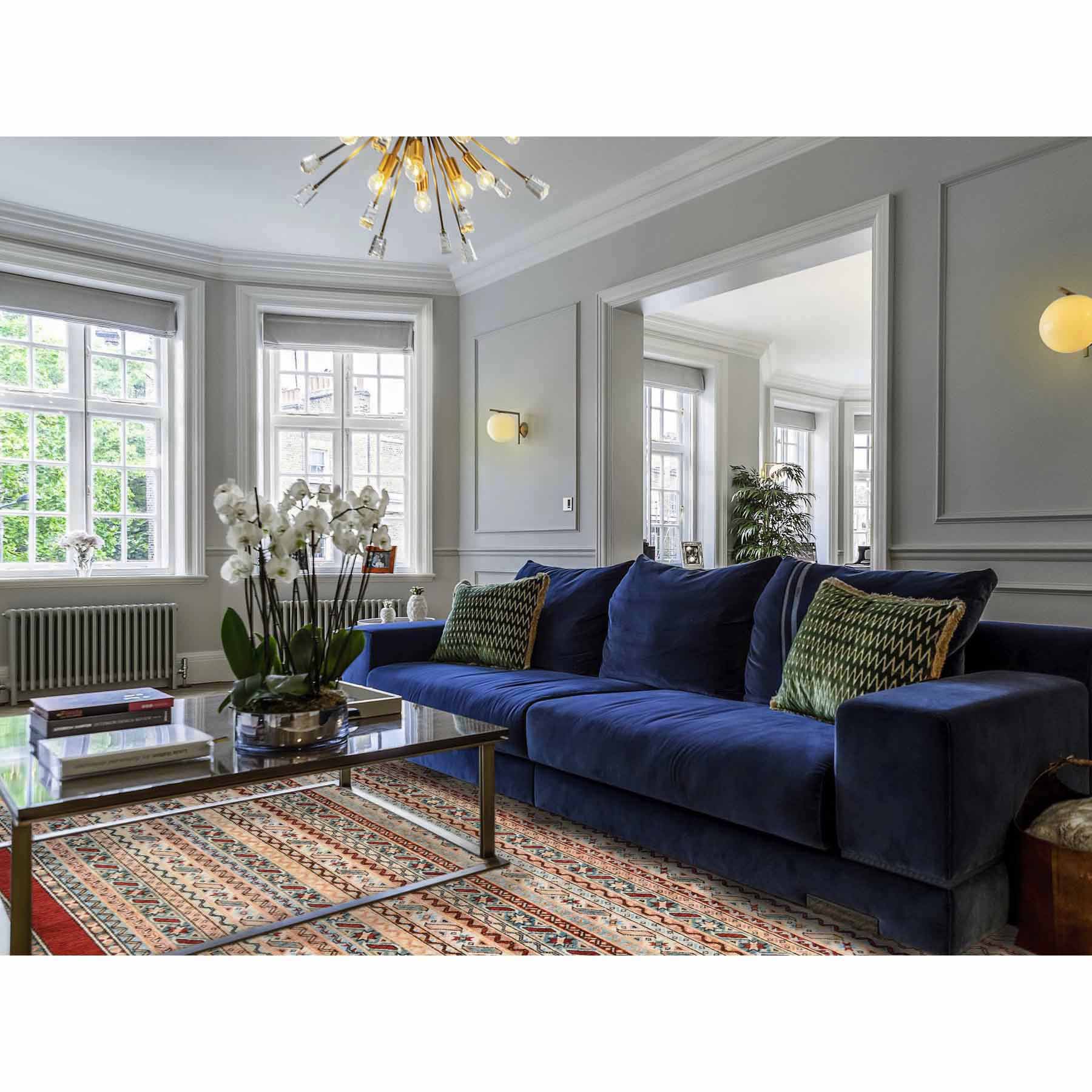 Kazak-Hand-Knotted-Rug-305790