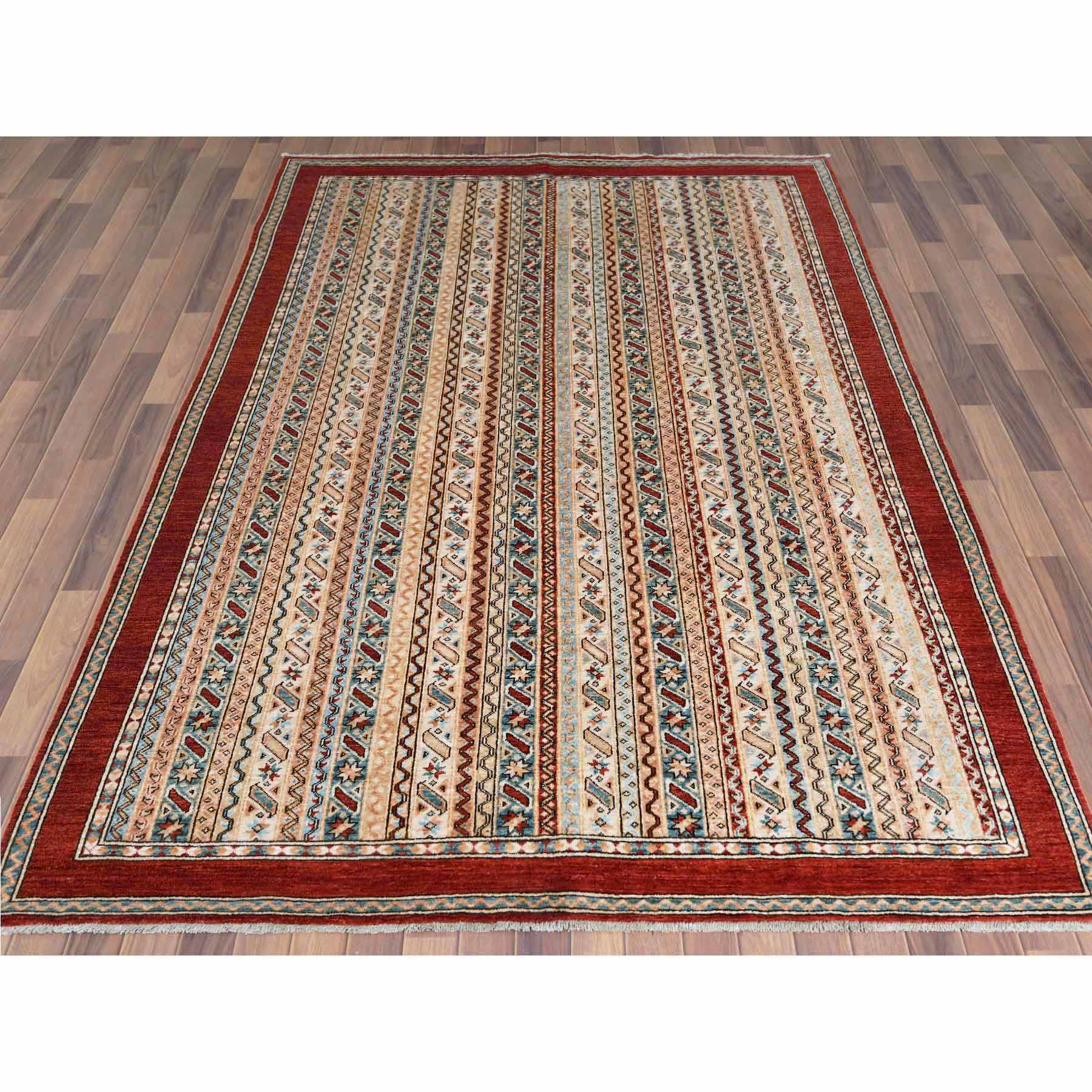 Kazak-Hand-Knotted-Rug-305790