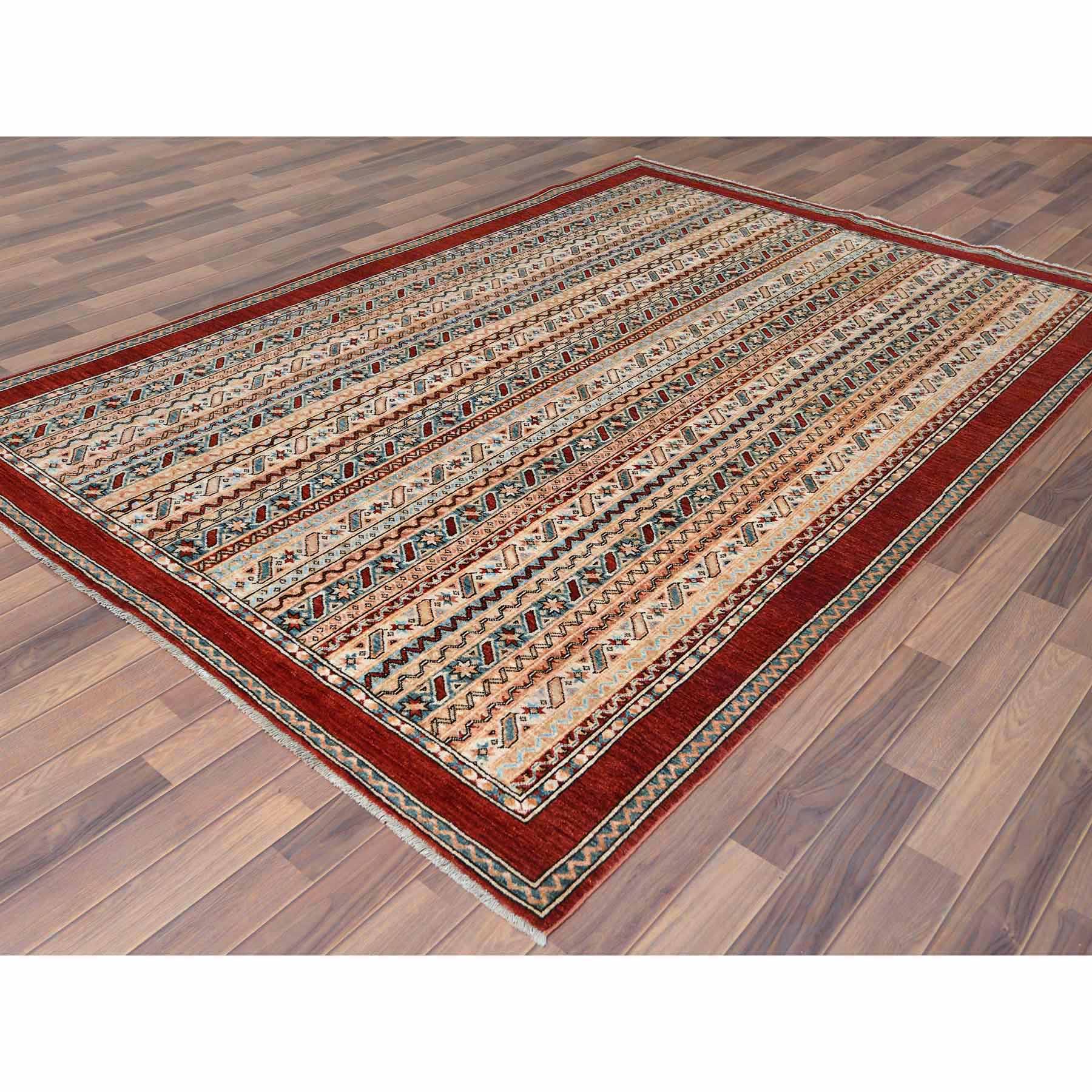 Kazak-Hand-Knotted-Rug-305790