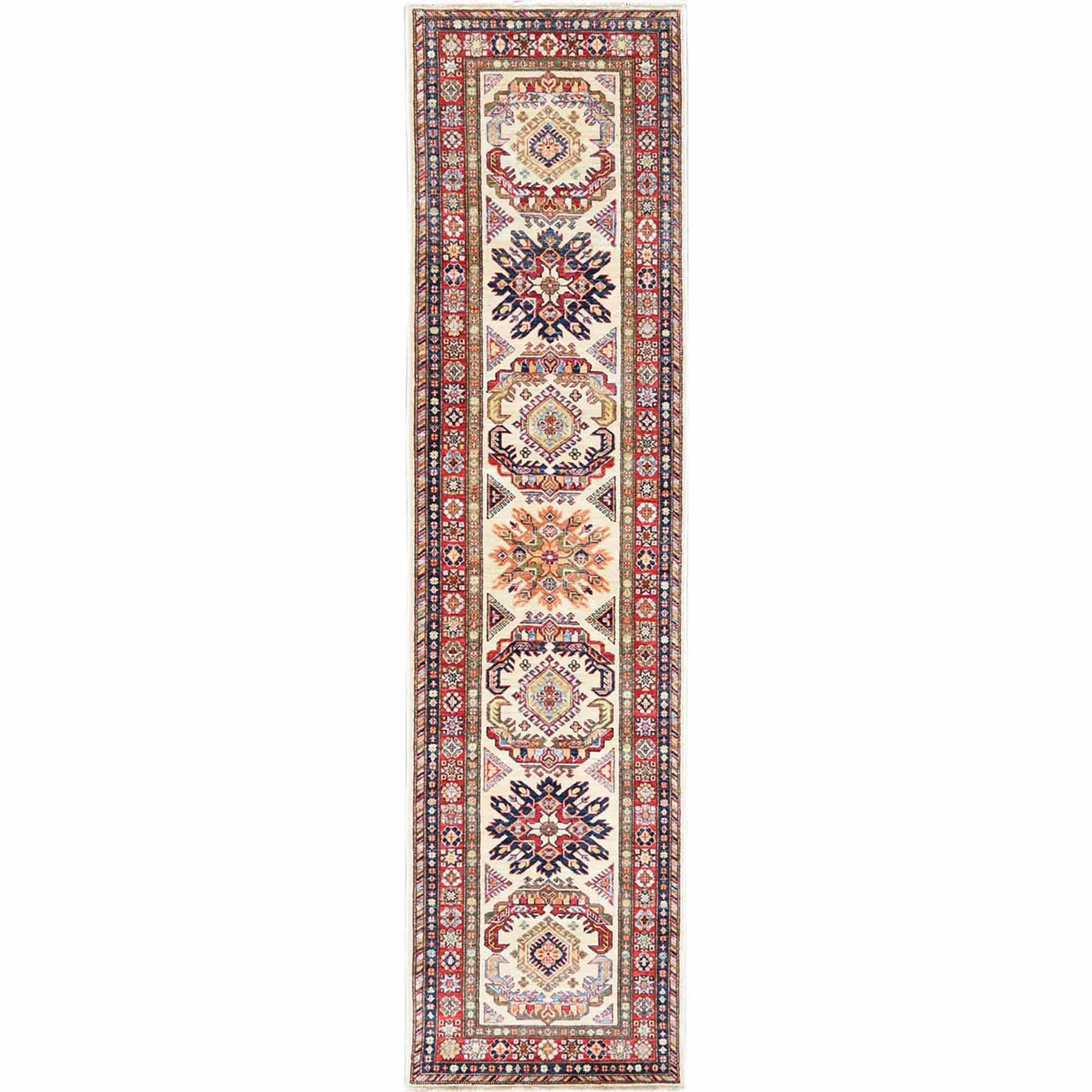 Kazak-Hand-Knotted-Rug-307250