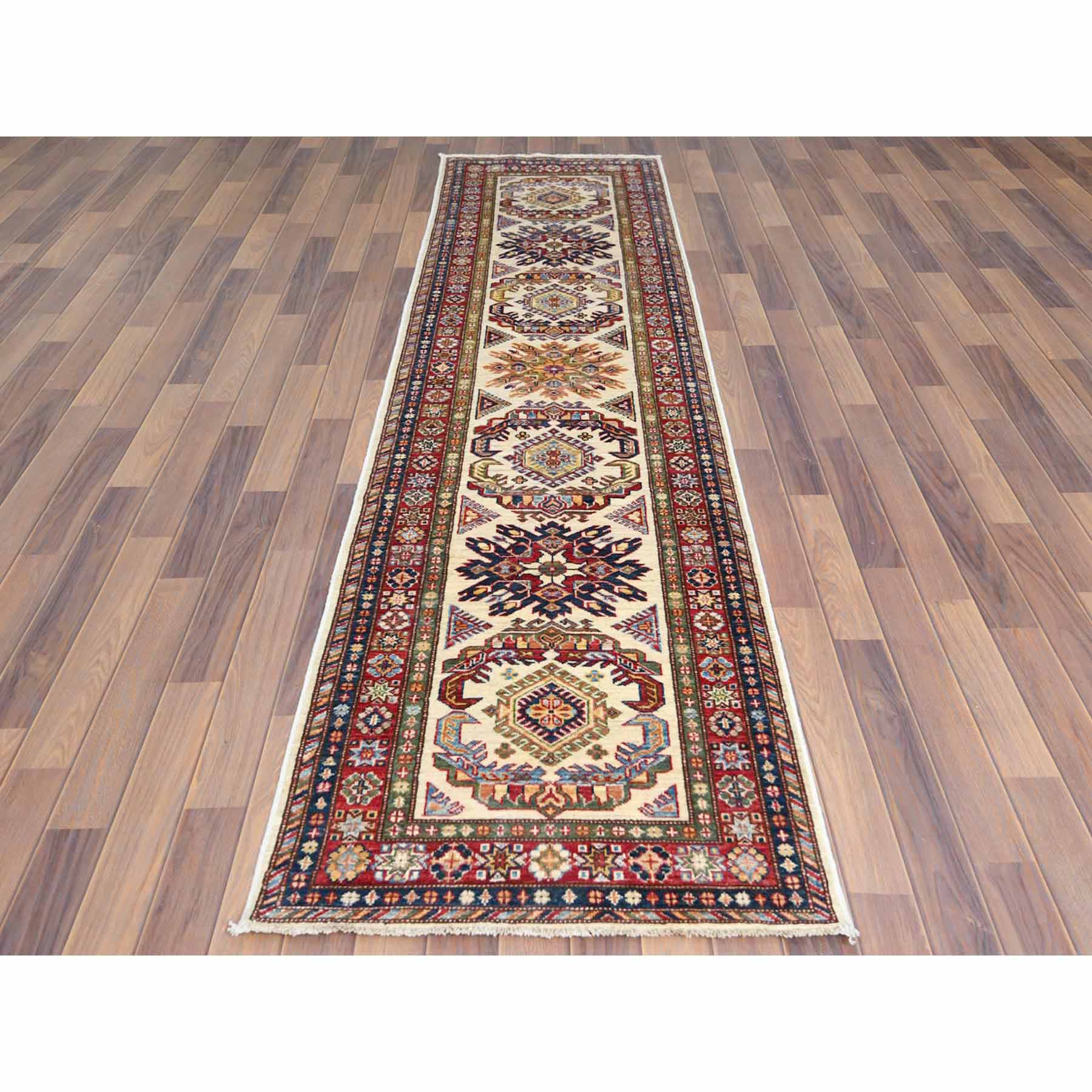 Kazak-Hand-Knotted-Rug-307250