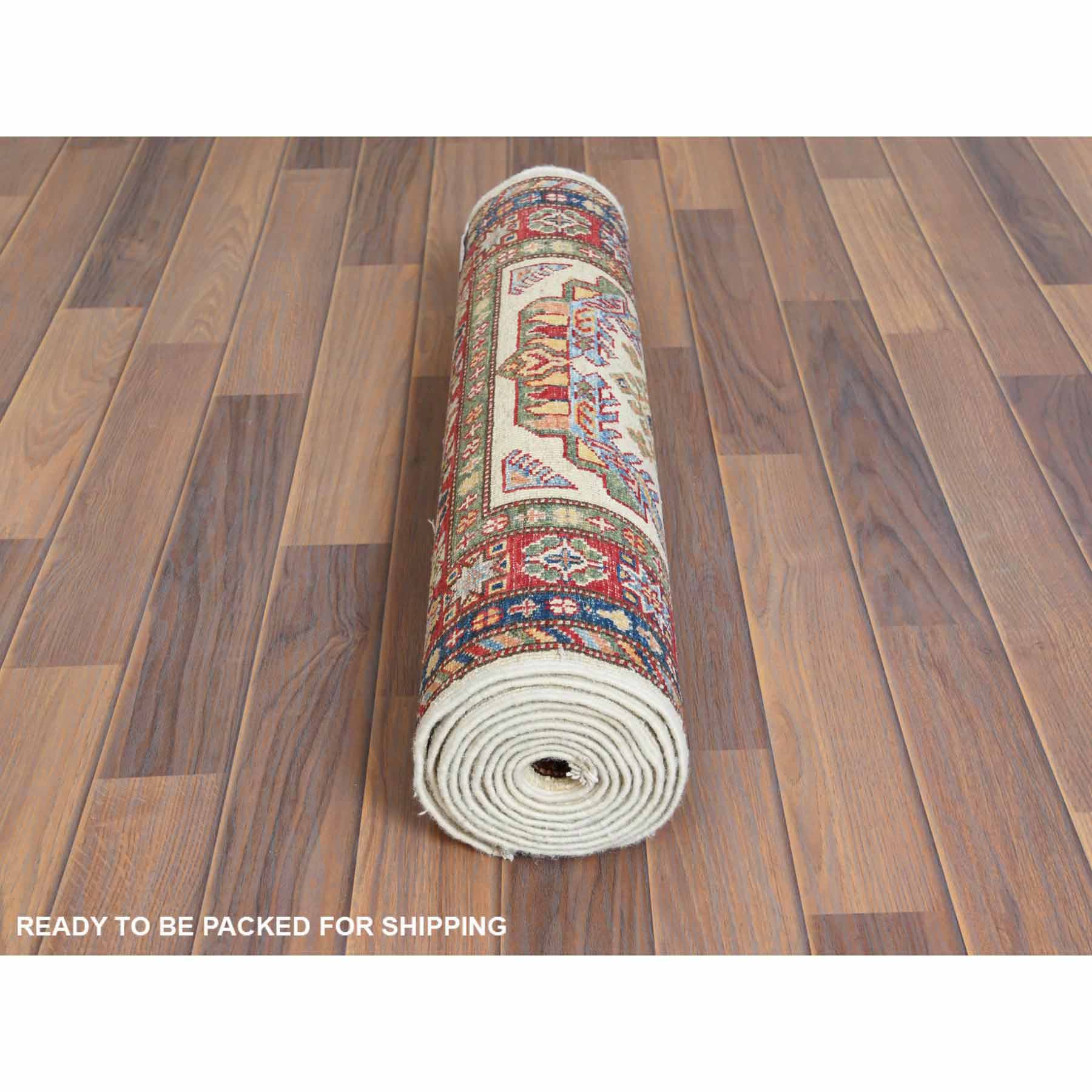 Kazak-Hand-Knotted-Rug-307250