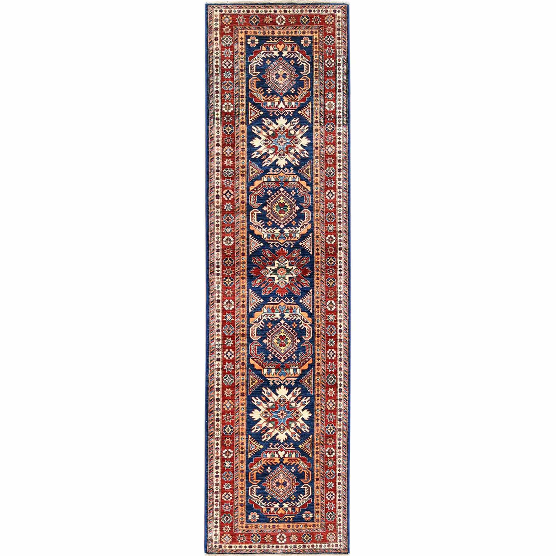 Kazak-Hand-Knotted-Rug-307260