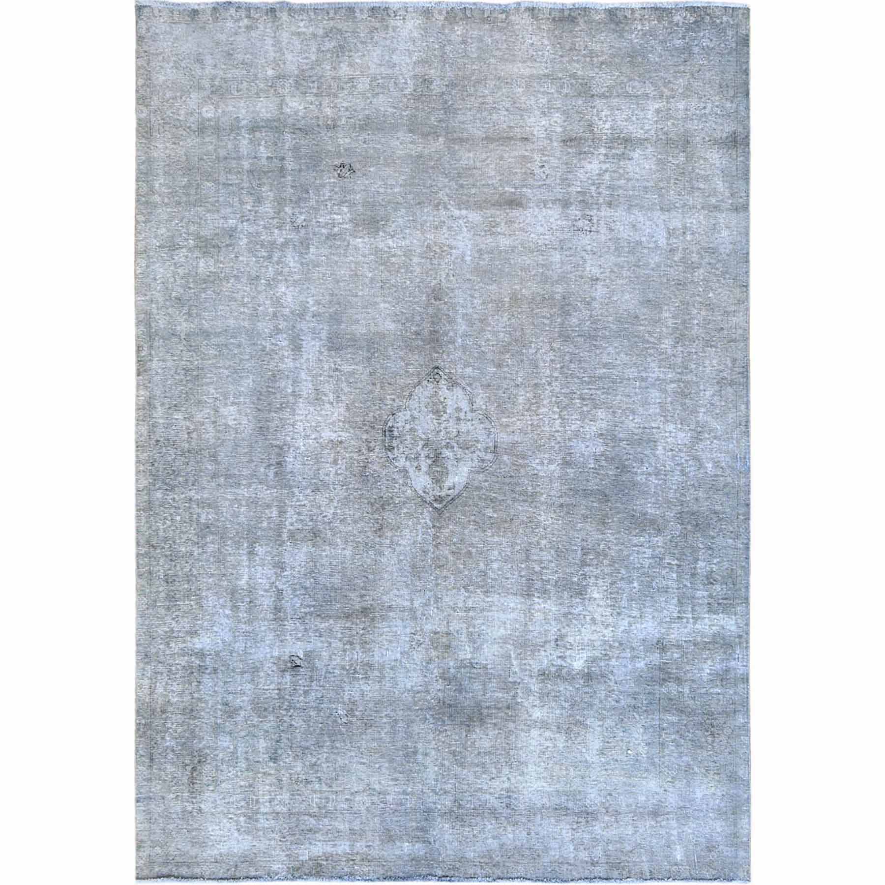 Overdyed-Vintage-Hand-Knotted-Rug-306015