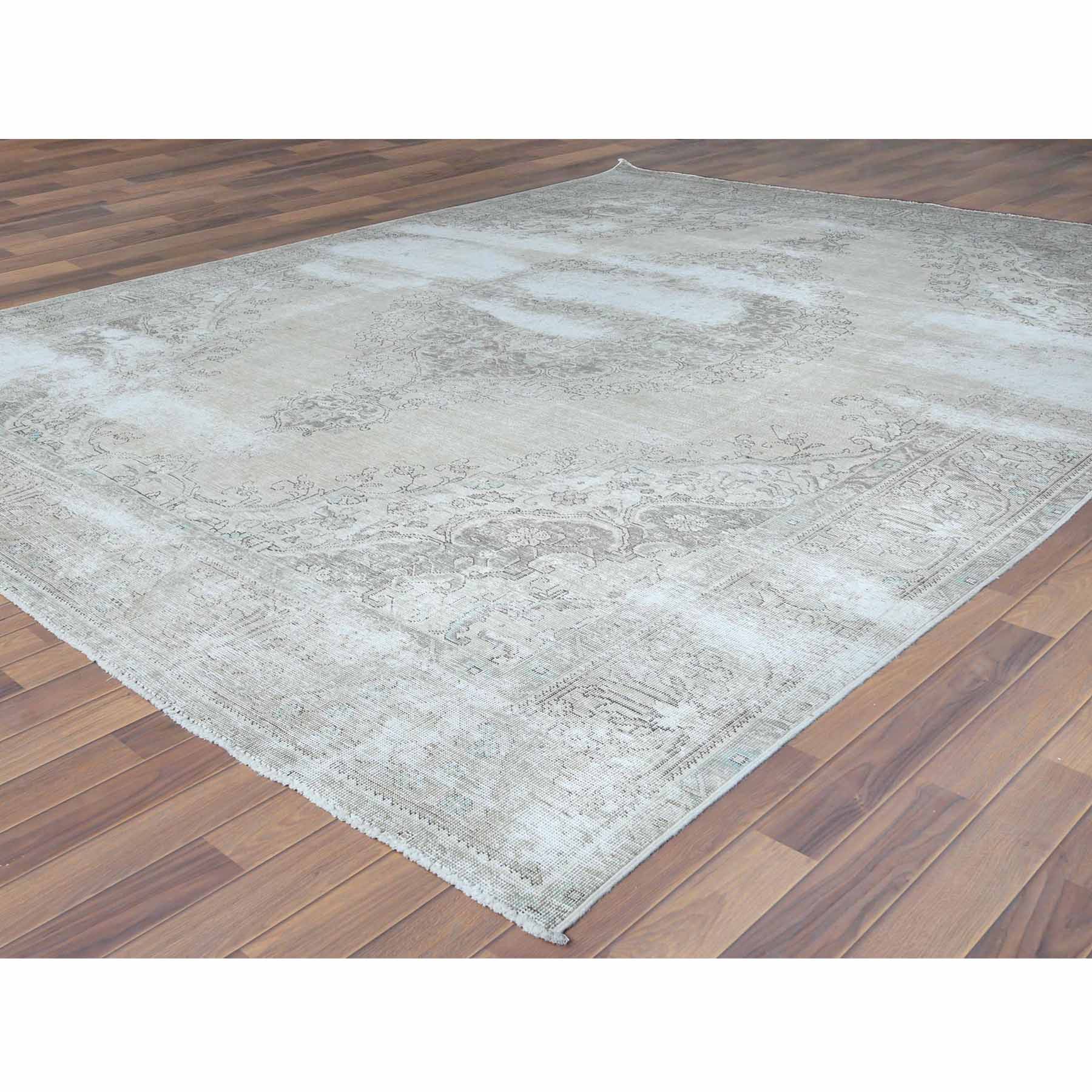 Overdyed-Vintage-Hand-Knotted-Rug-306080