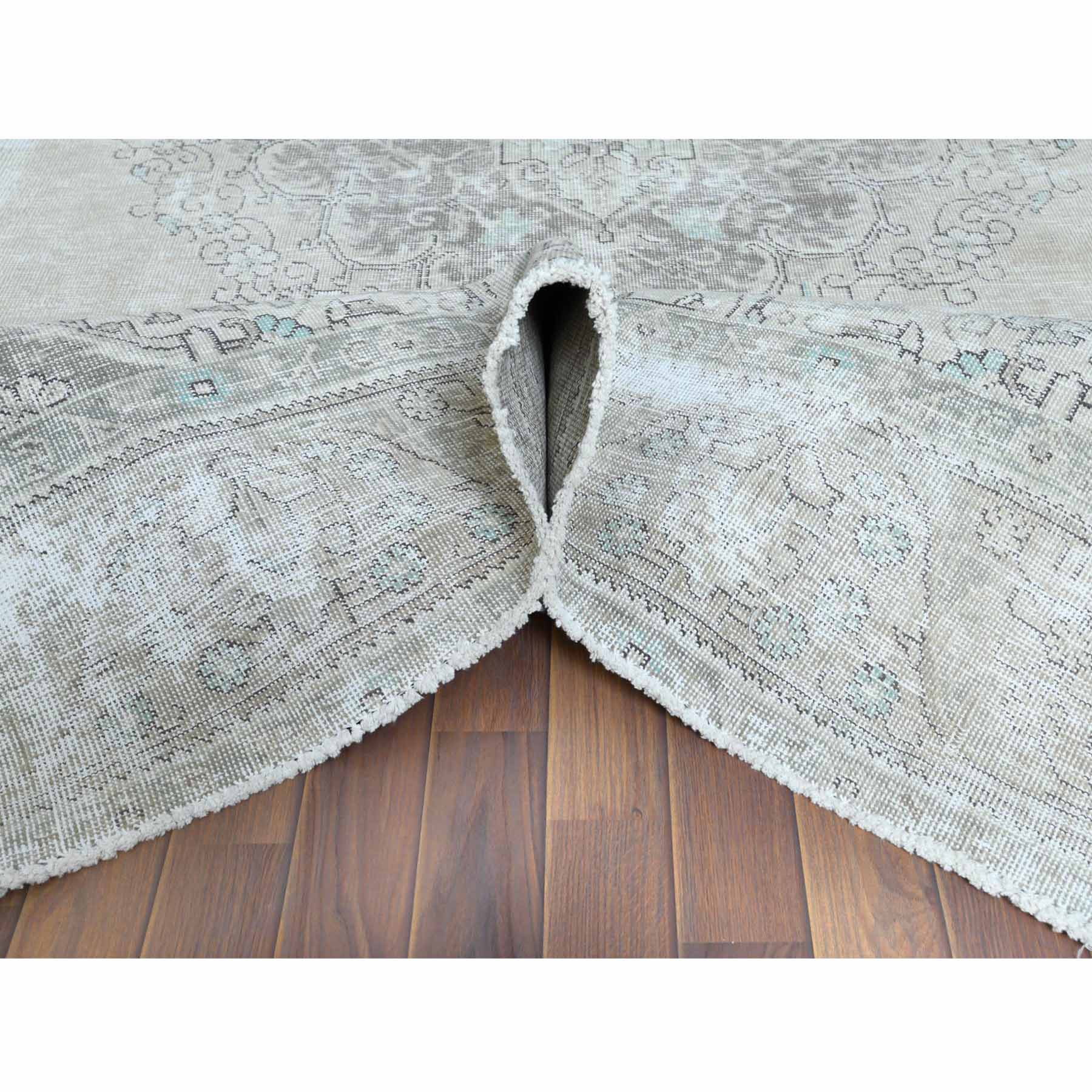 Overdyed-Vintage-Hand-Knotted-Rug-306080