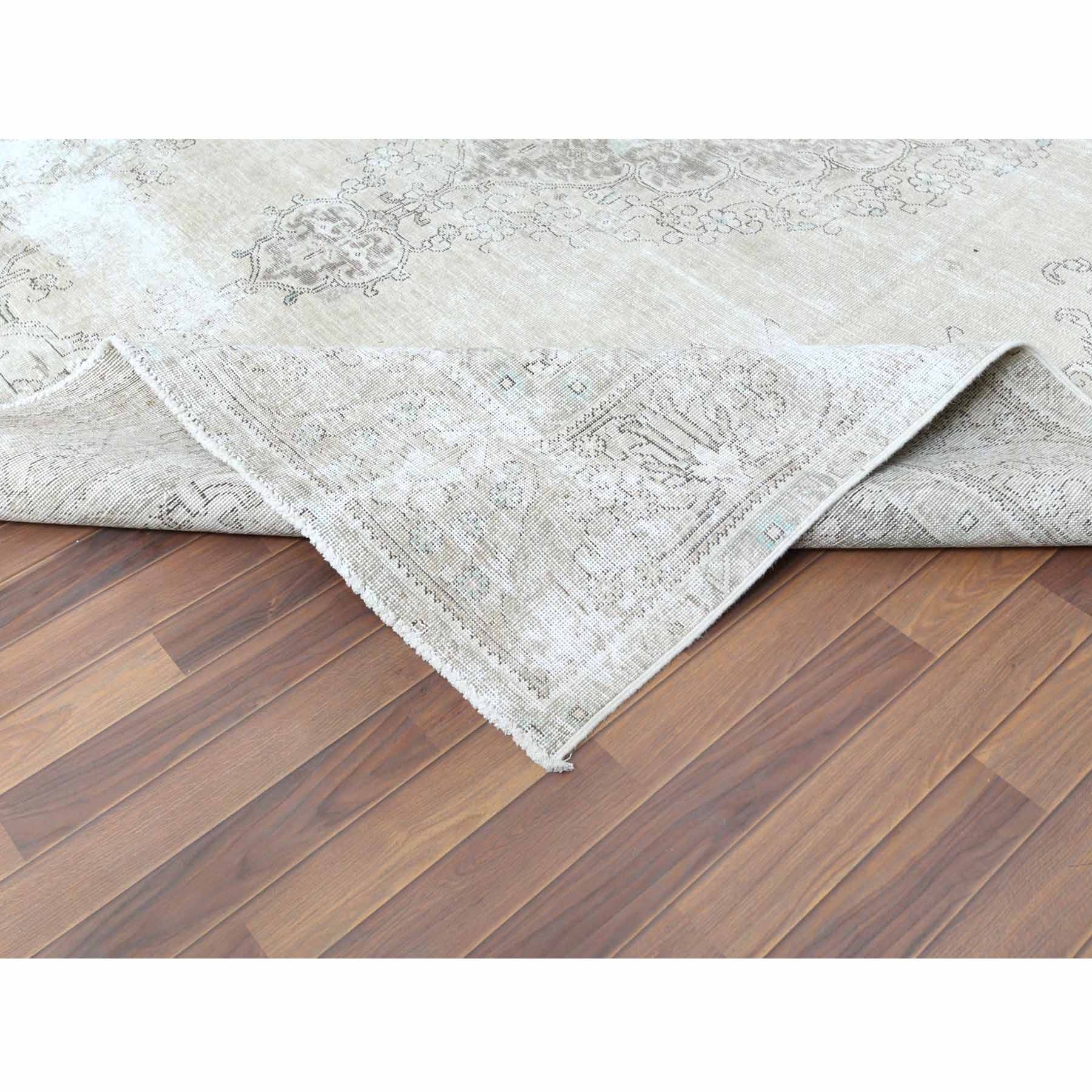 Overdyed-Vintage-Hand-Knotted-Rug-306080