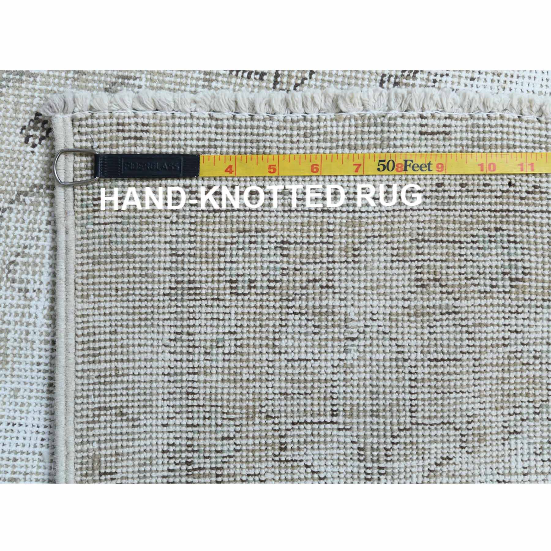 Overdyed-Vintage-Hand-Knotted-Rug-306080
