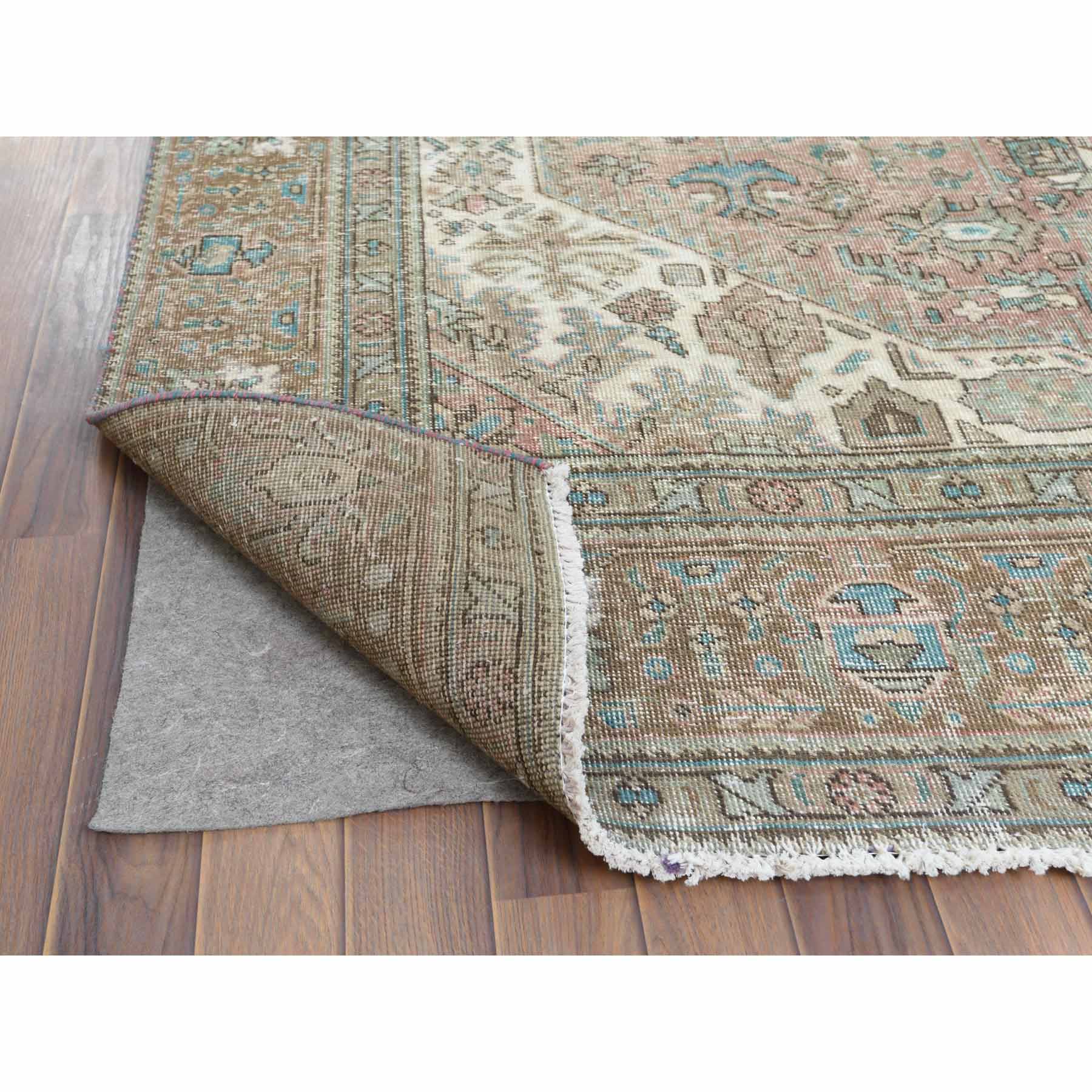 Overdyed-Vintage-Hand-Knotted-Rug-306980