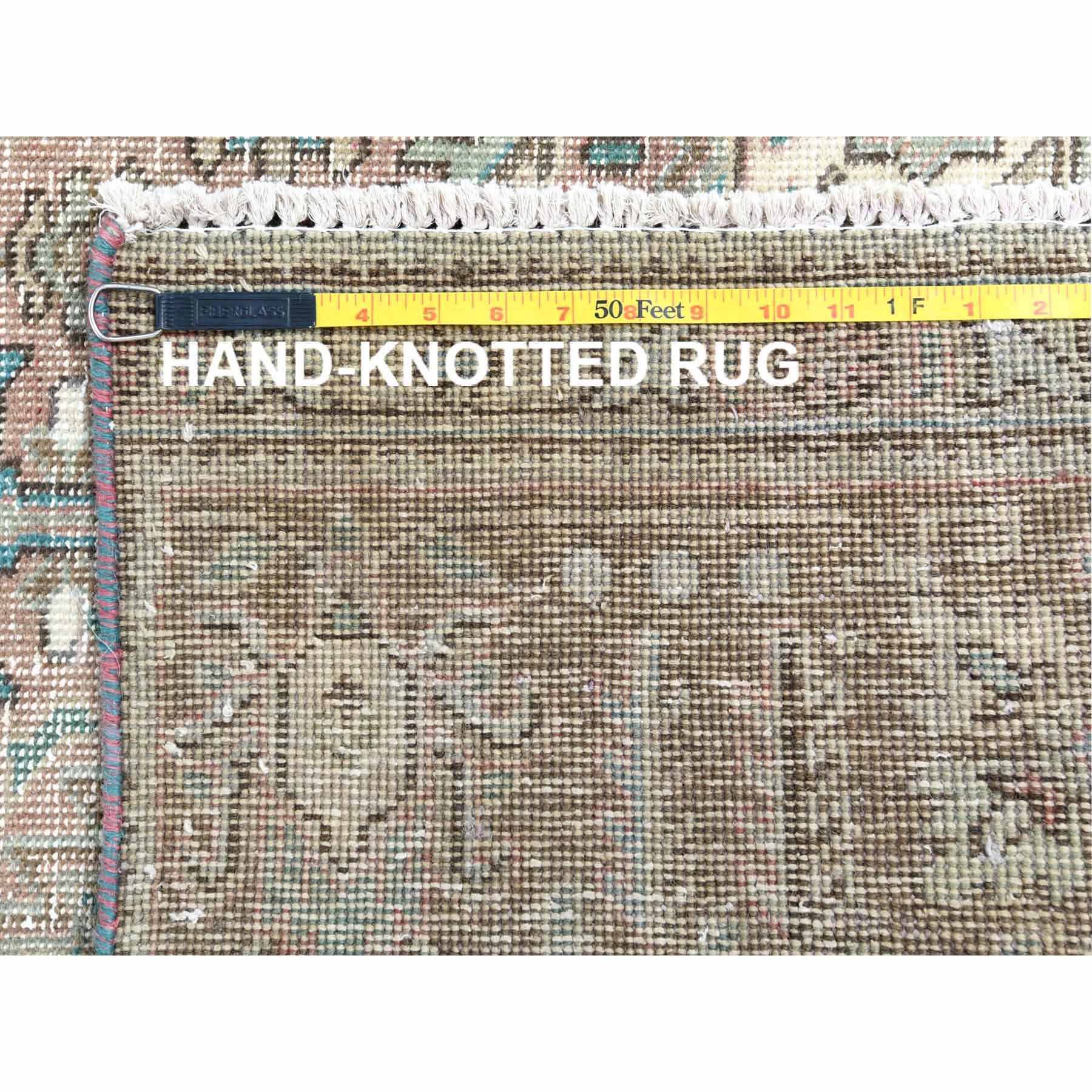 Overdyed-Vintage-Hand-Knotted-Rug-306980