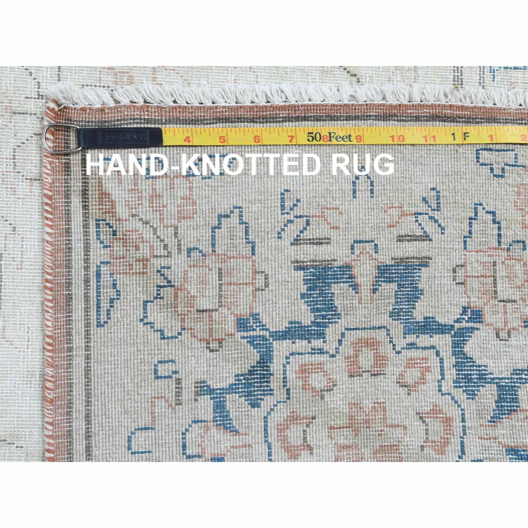 Overdyed-Vintage-Hand-Knotted-Rug-307020