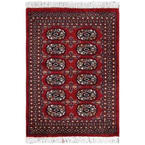 Deep Rich Red Super Bokara 250 KPSI Hand Knotted Denser Weave Silky Wool Oriental Mat Rug Deep Rich Red Super Bokara 250 KPSI Hand Knotted Denser Weave Silky Wool Oriental Mat Rug