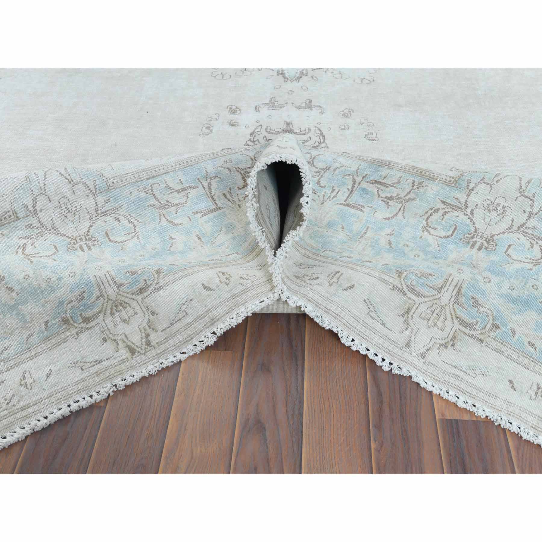 Overdyed-Vintage-Hand-Knotted-Rug-308560