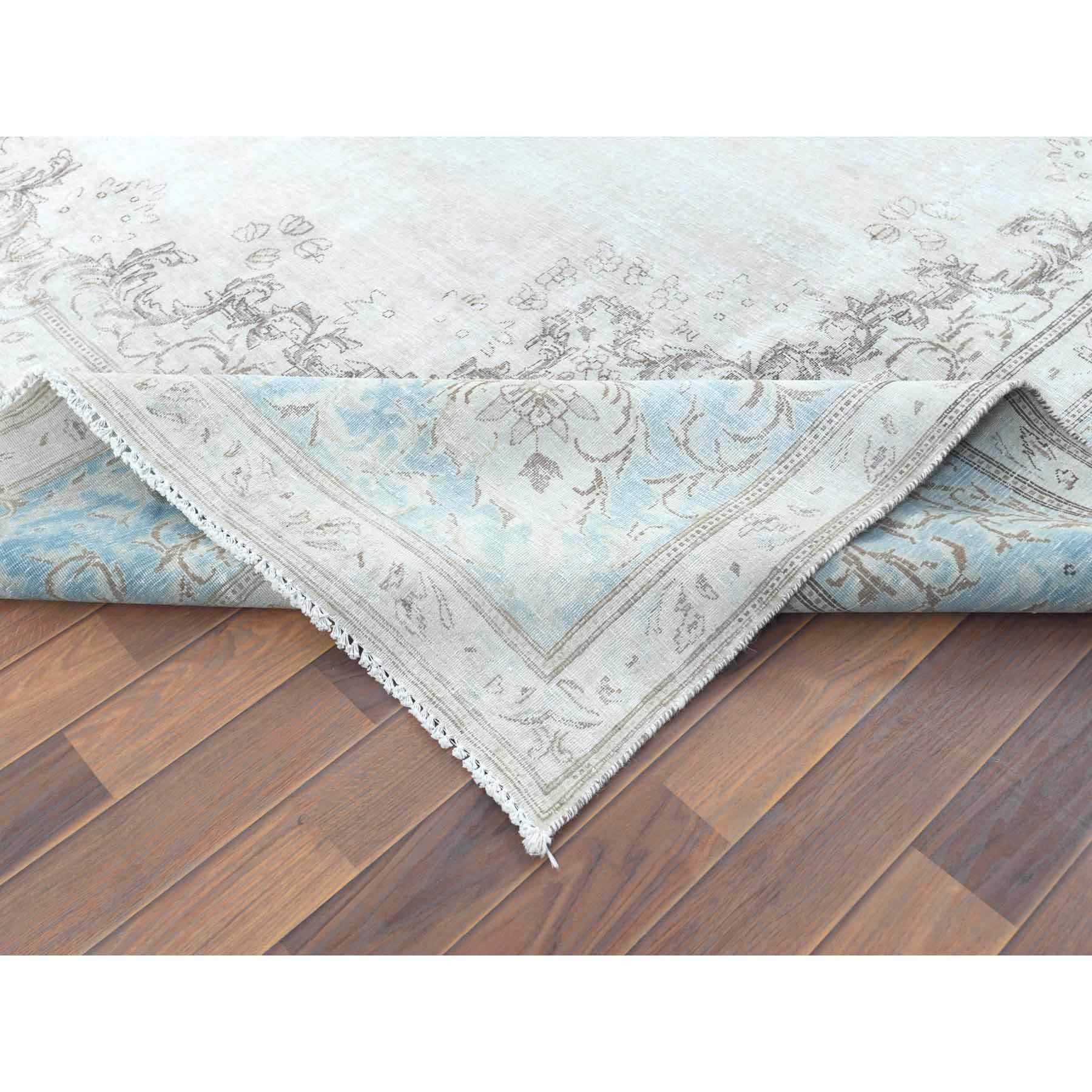 Overdyed-Vintage-Hand-Knotted-Rug-308560