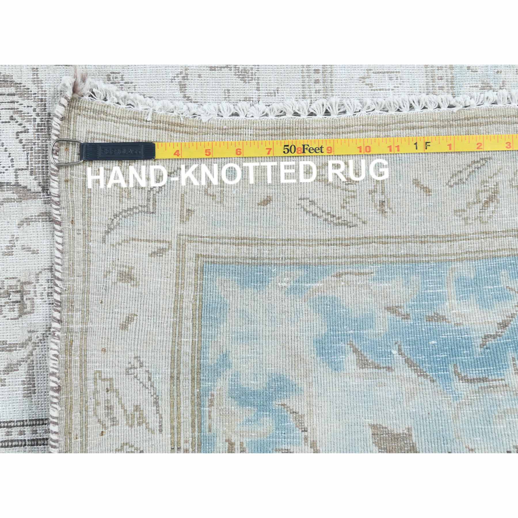Overdyed-Vintage-Hand-Knotted-Rug-308560