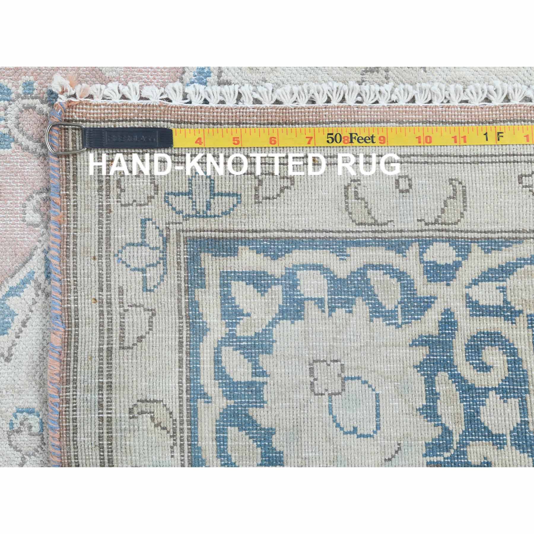 Overdyed-Vintage-Hand-Knotted-Rug-308595