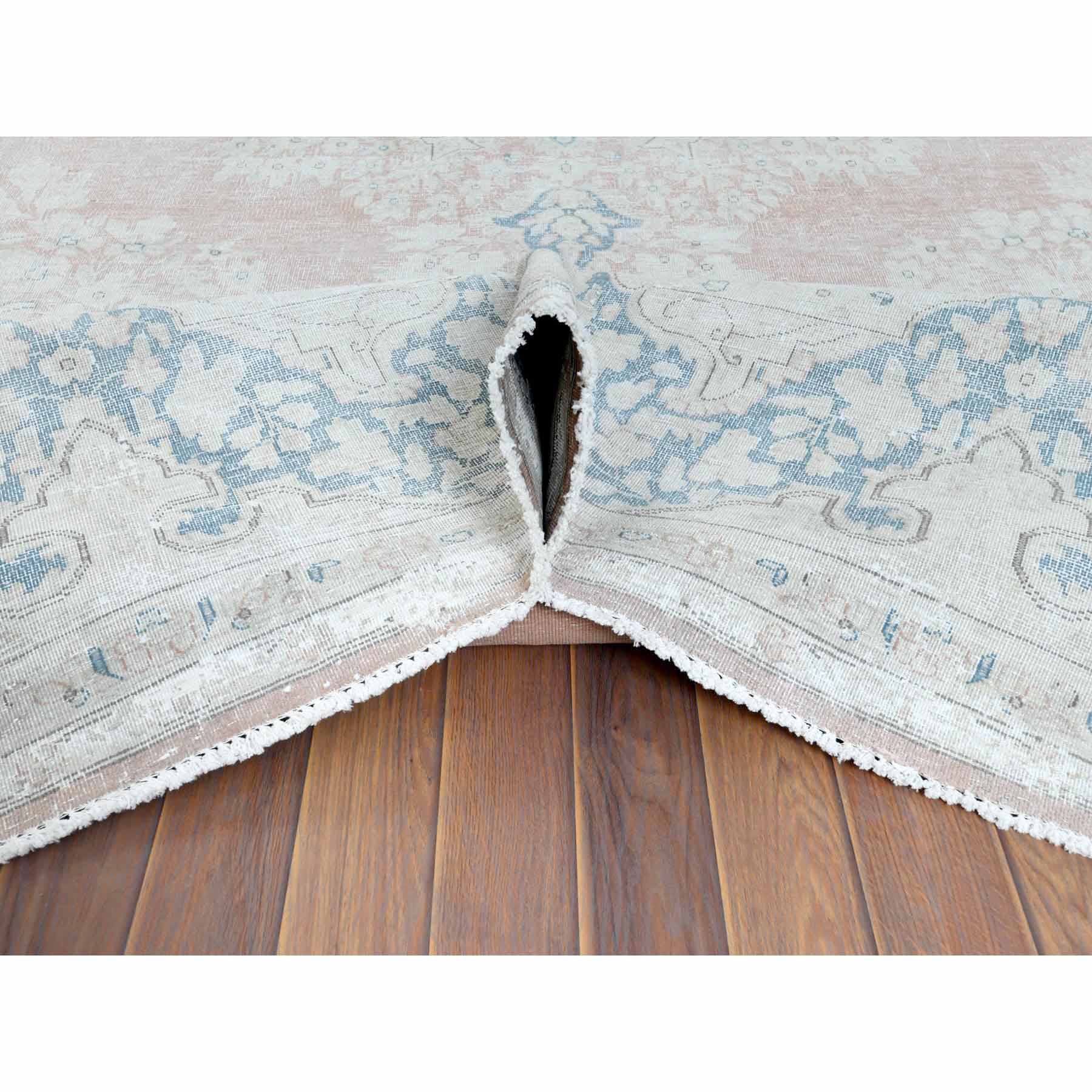 Overdyed-Vintage-Hand-Knotted-Rug-308625