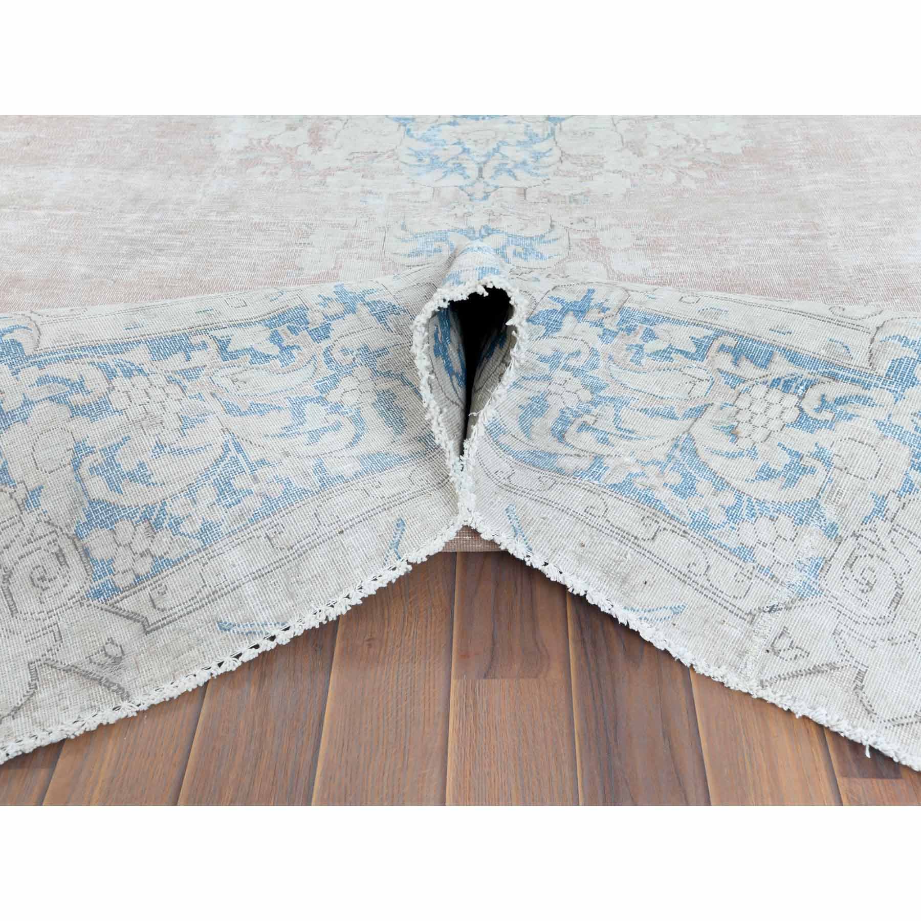 Overdyed-Vintage-Hand-Knotted-Rug-308640