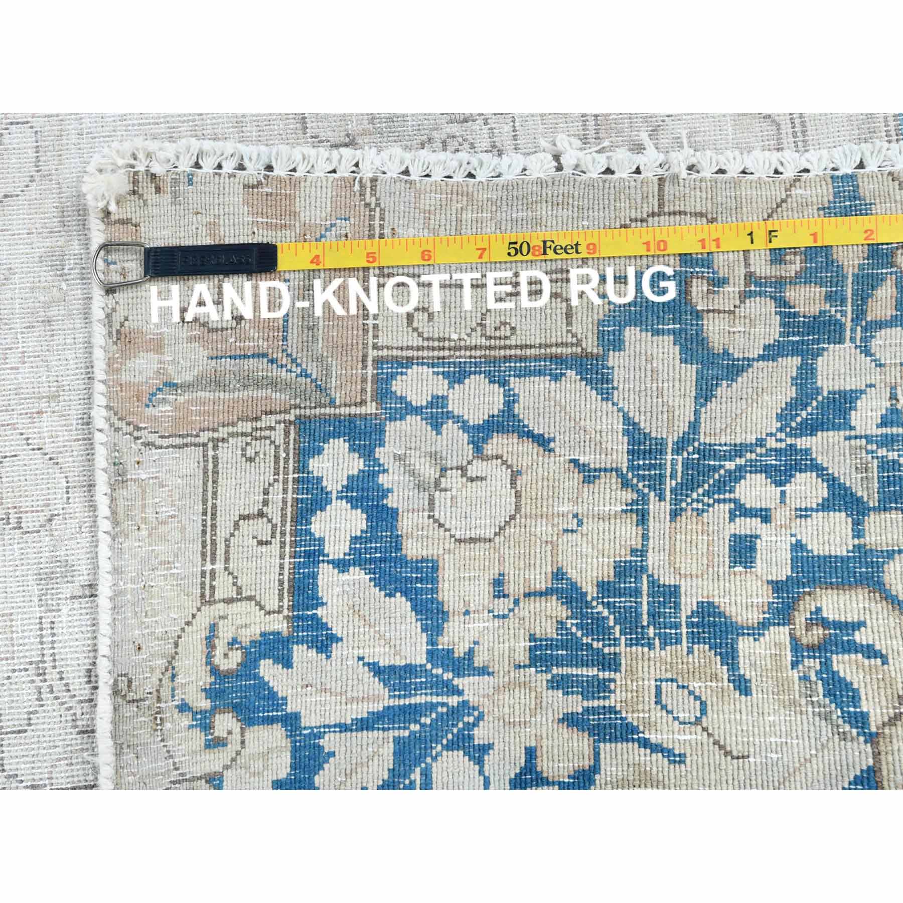 Overdyed-Vintage-Hand-Knotted-Rug-308640