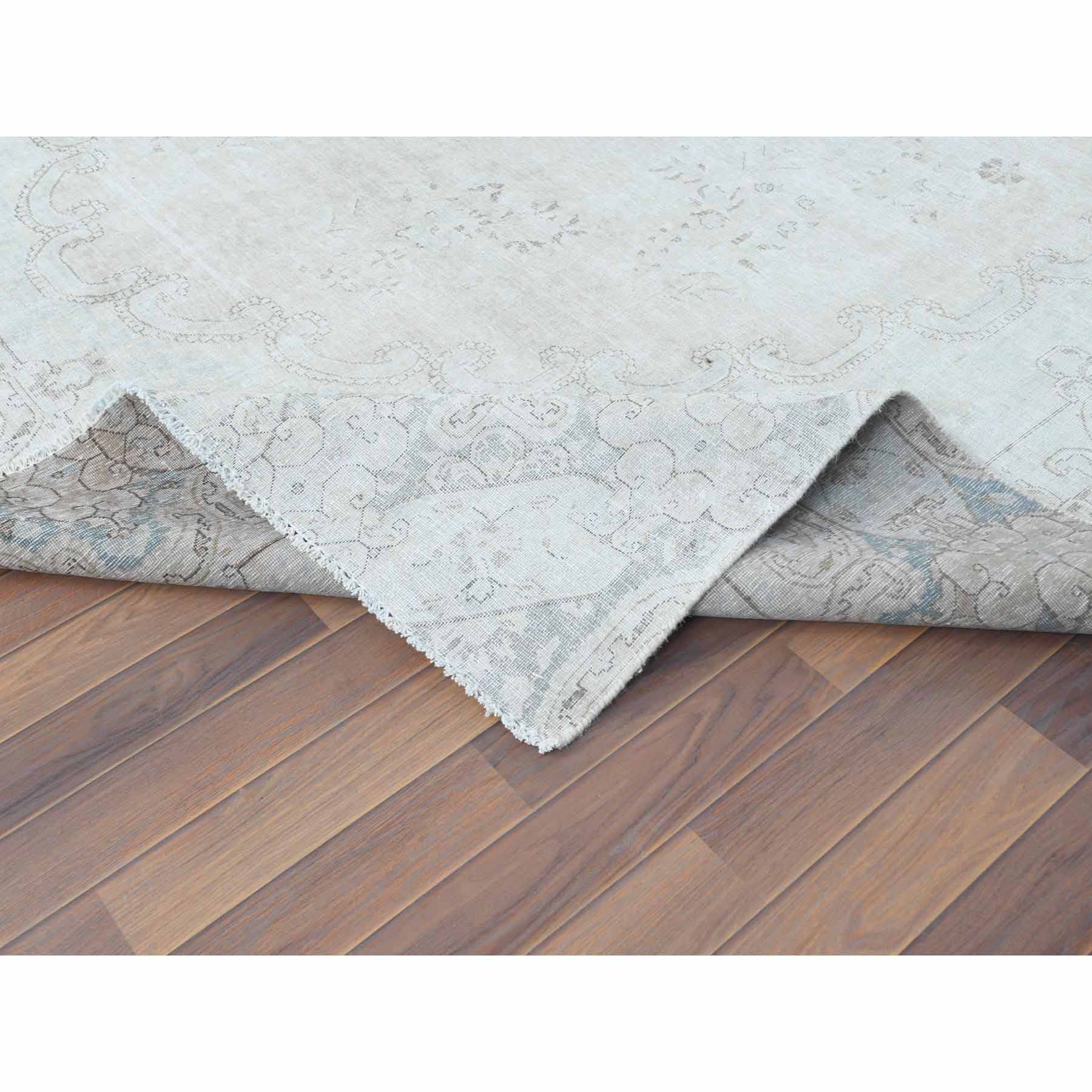 Overdyed-Vintage-Hand-Knotted-Rug-308670