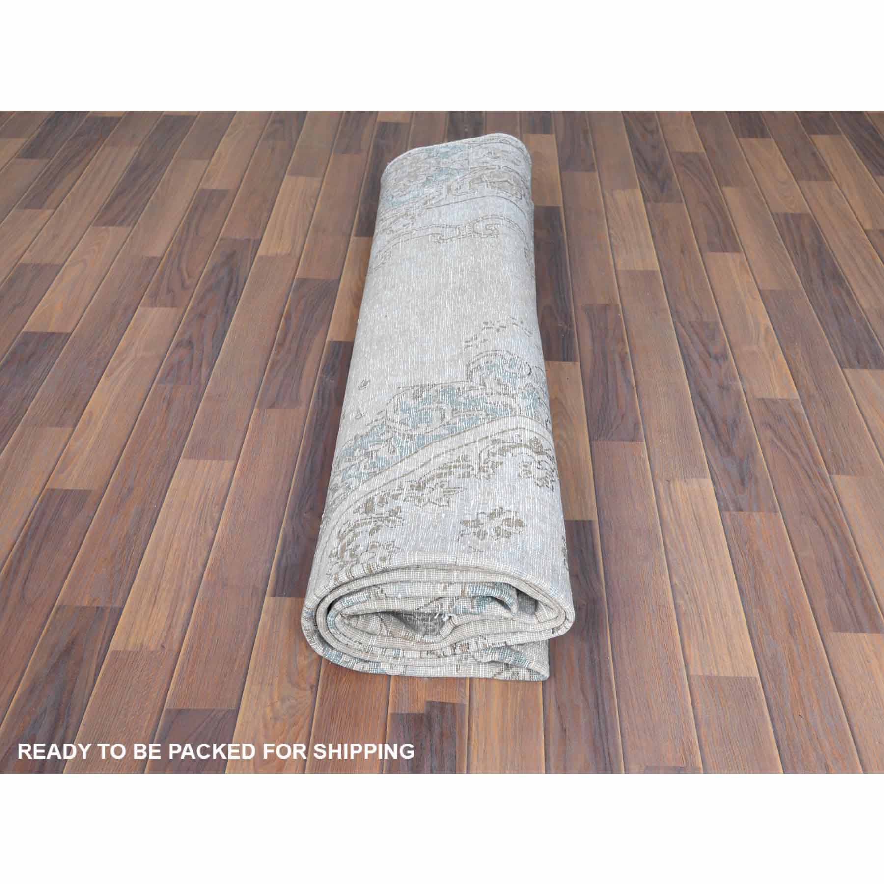 Overdyed-Vintage-Hand-Knotted-Rug-308670