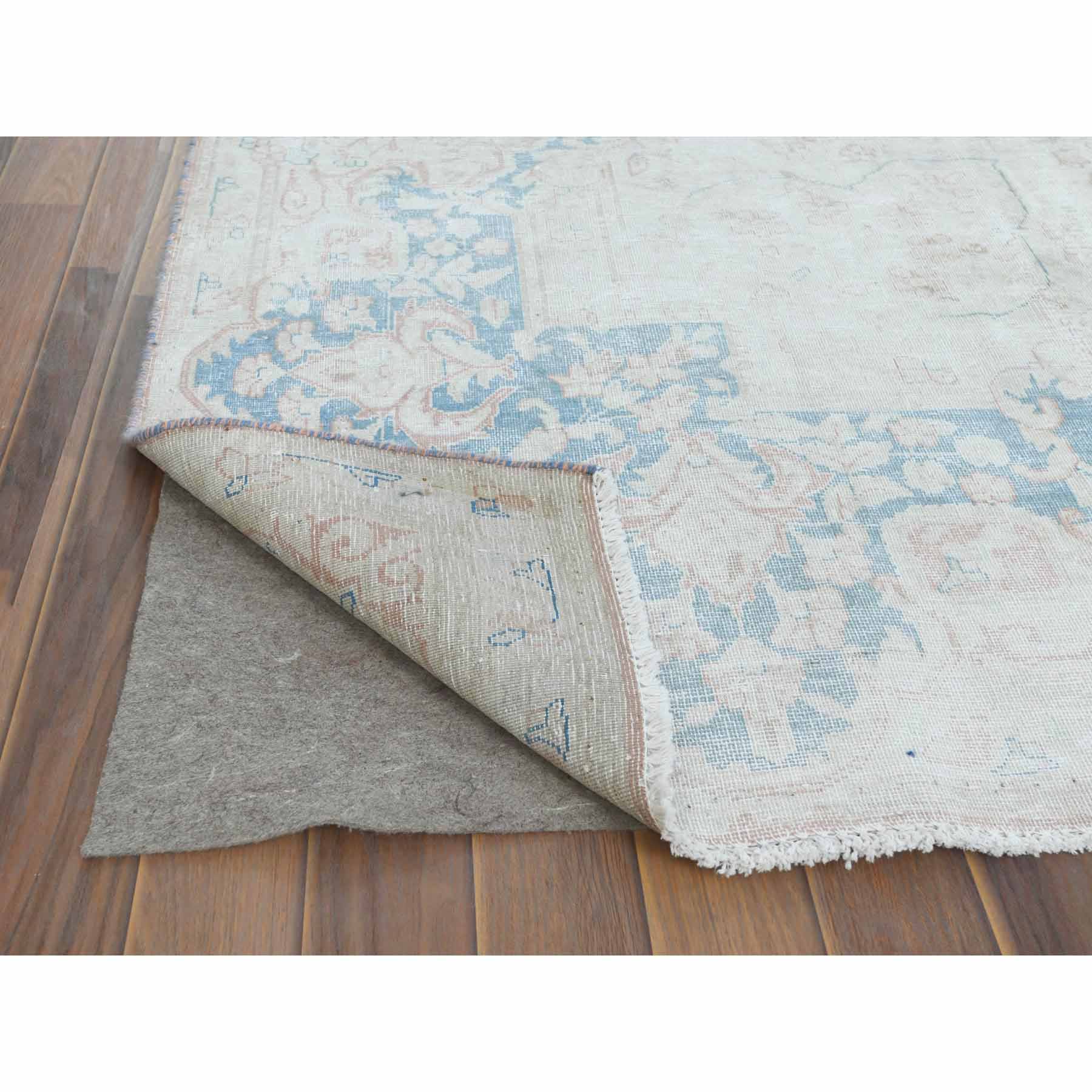 Overdyed-Vintage-Hand-Knotted-Rug-308675