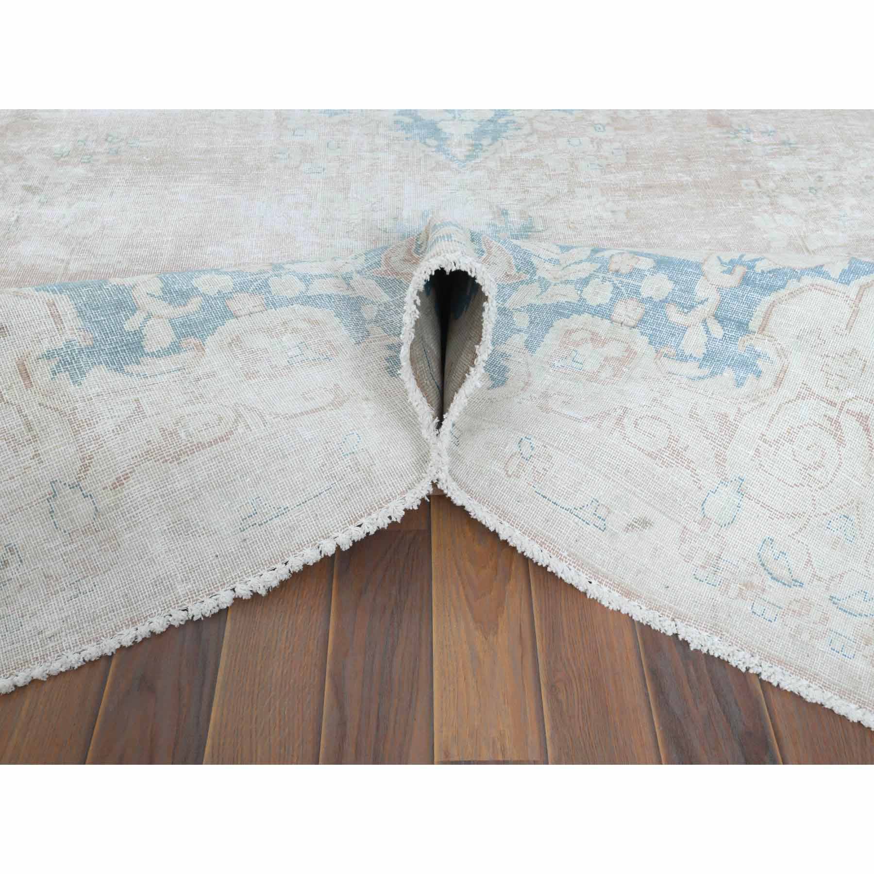 Overdyed-Vintage-Hand-Knotted-Rug-308675