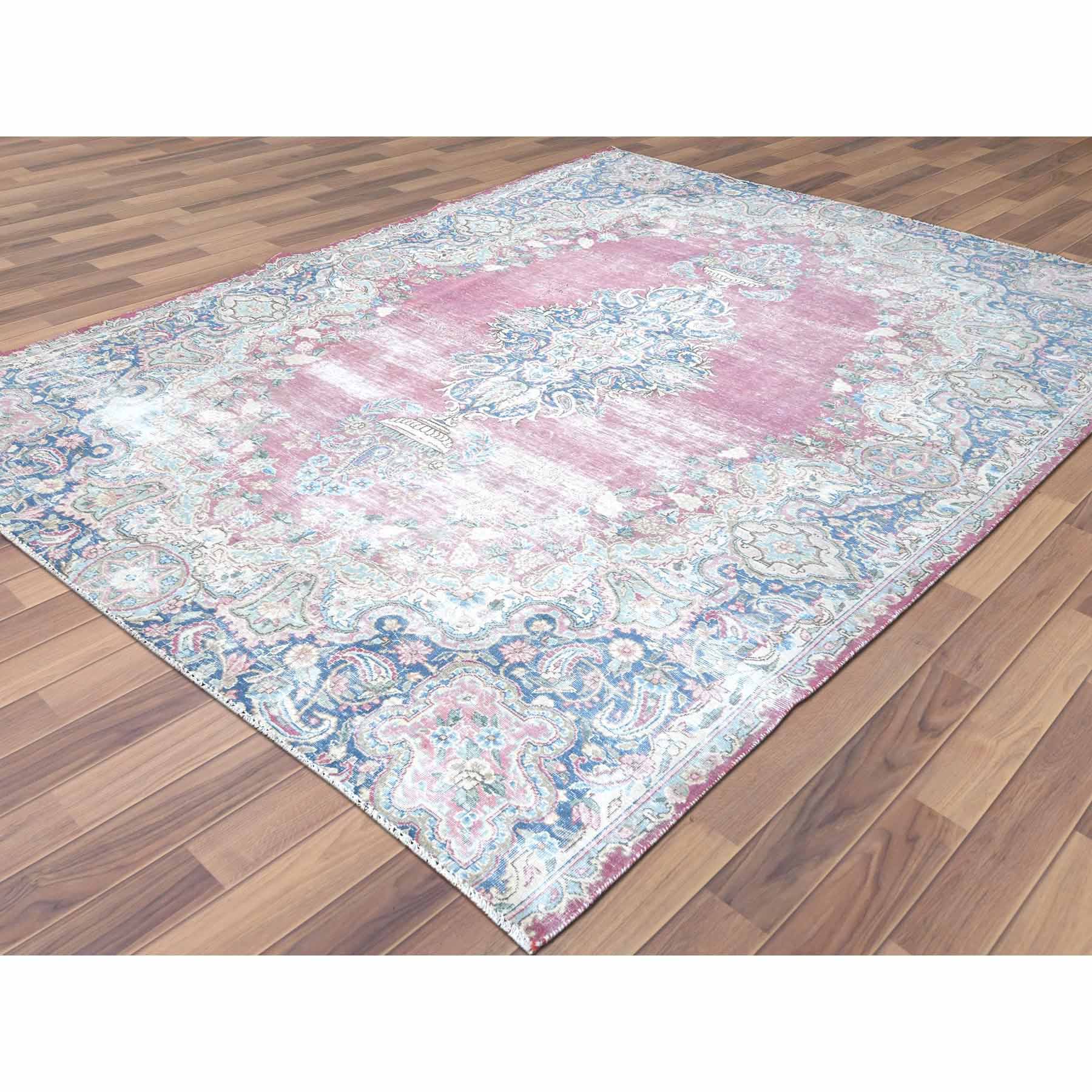 Vintage-Hand-Knotted-Rug-308720