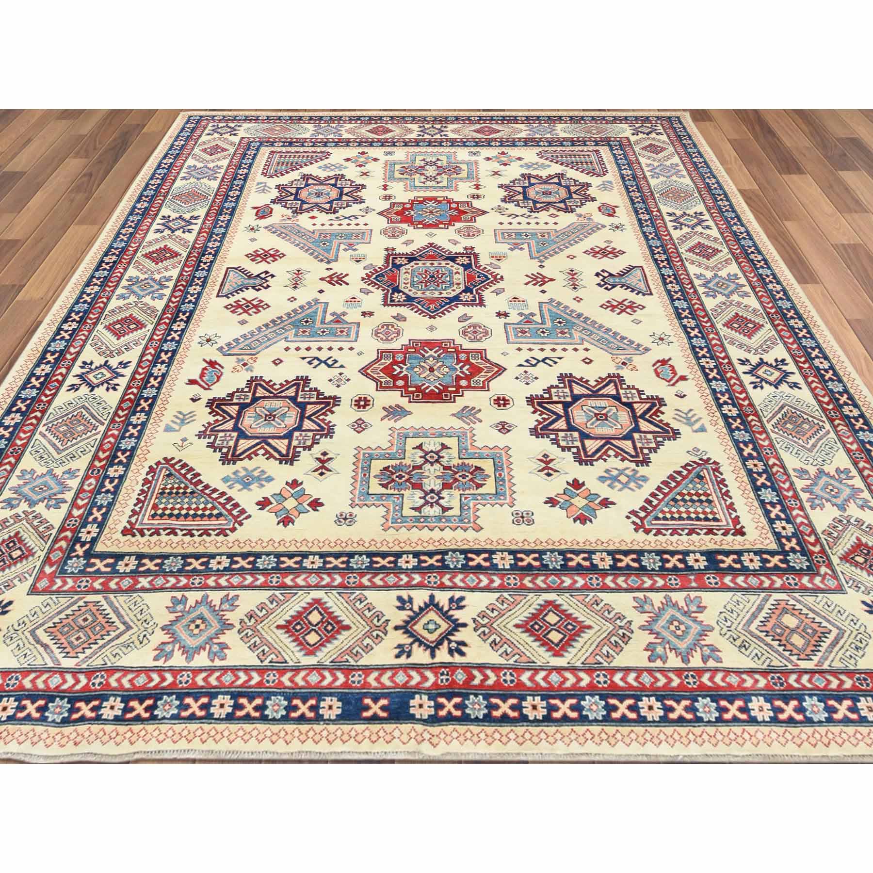 Kazak-Hand-Knotted-Rug-307660