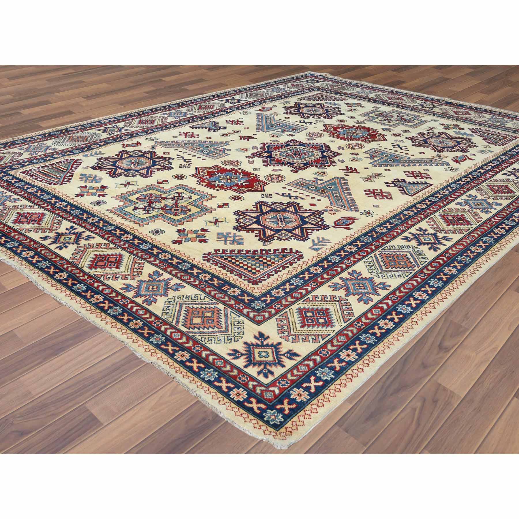 Kazak-Hand-Knotted-Rug-307660