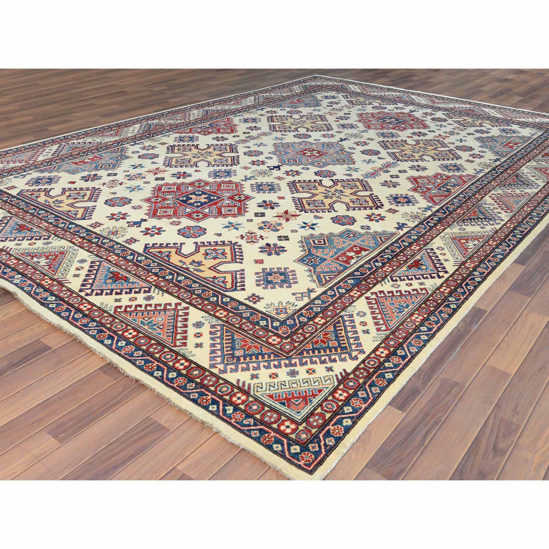 Kazak-Hand-Knotted-Rug-307680