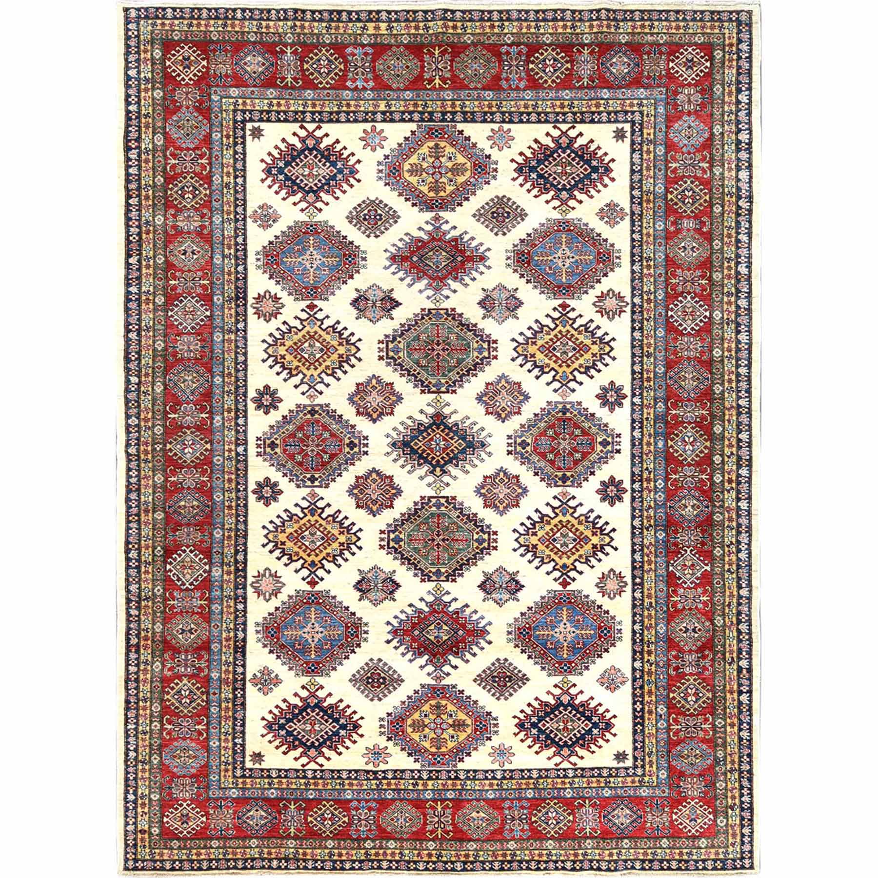 Kazak-Hand-Knotted-Rug-308260