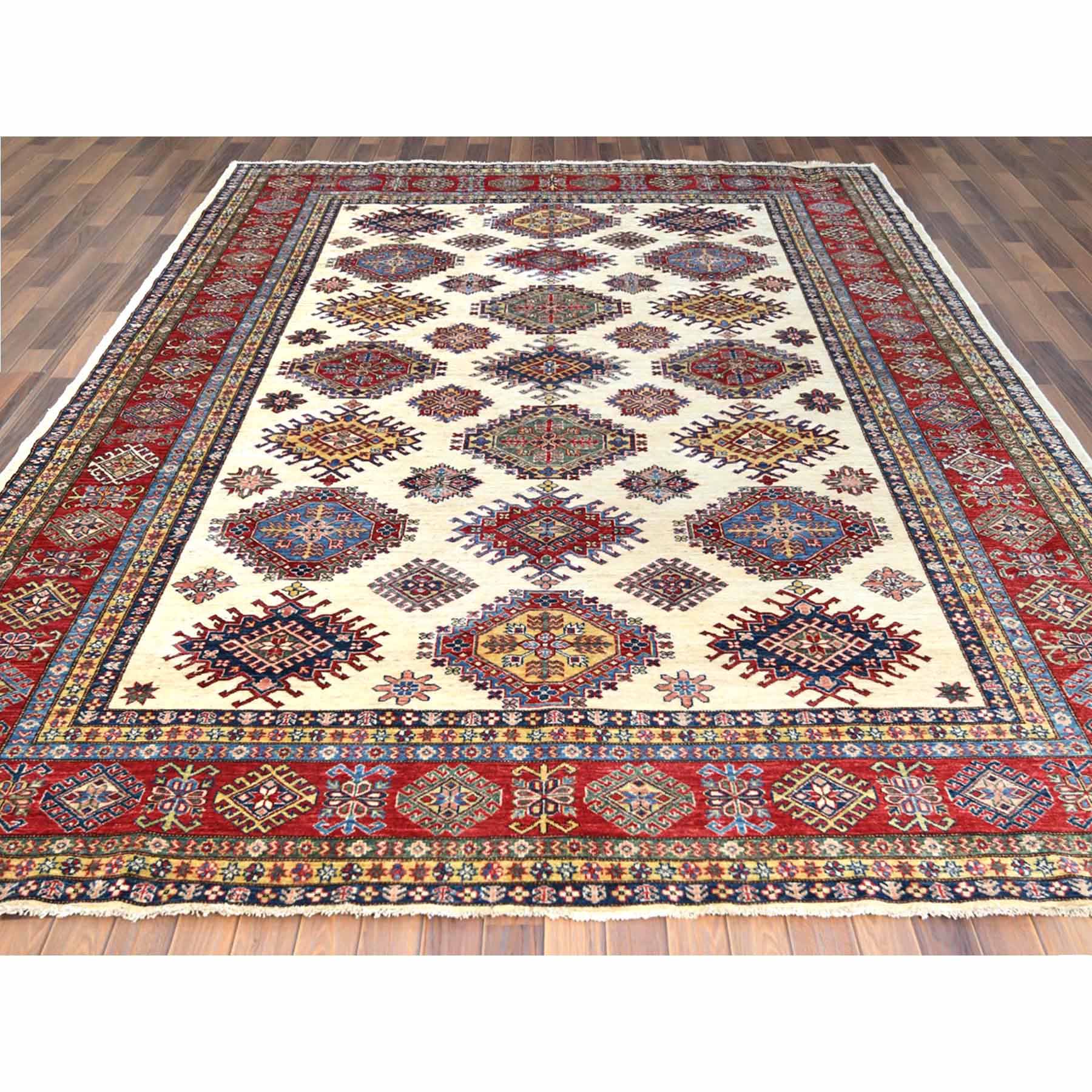 Kazak-Hand-Knotted-Rug-308260