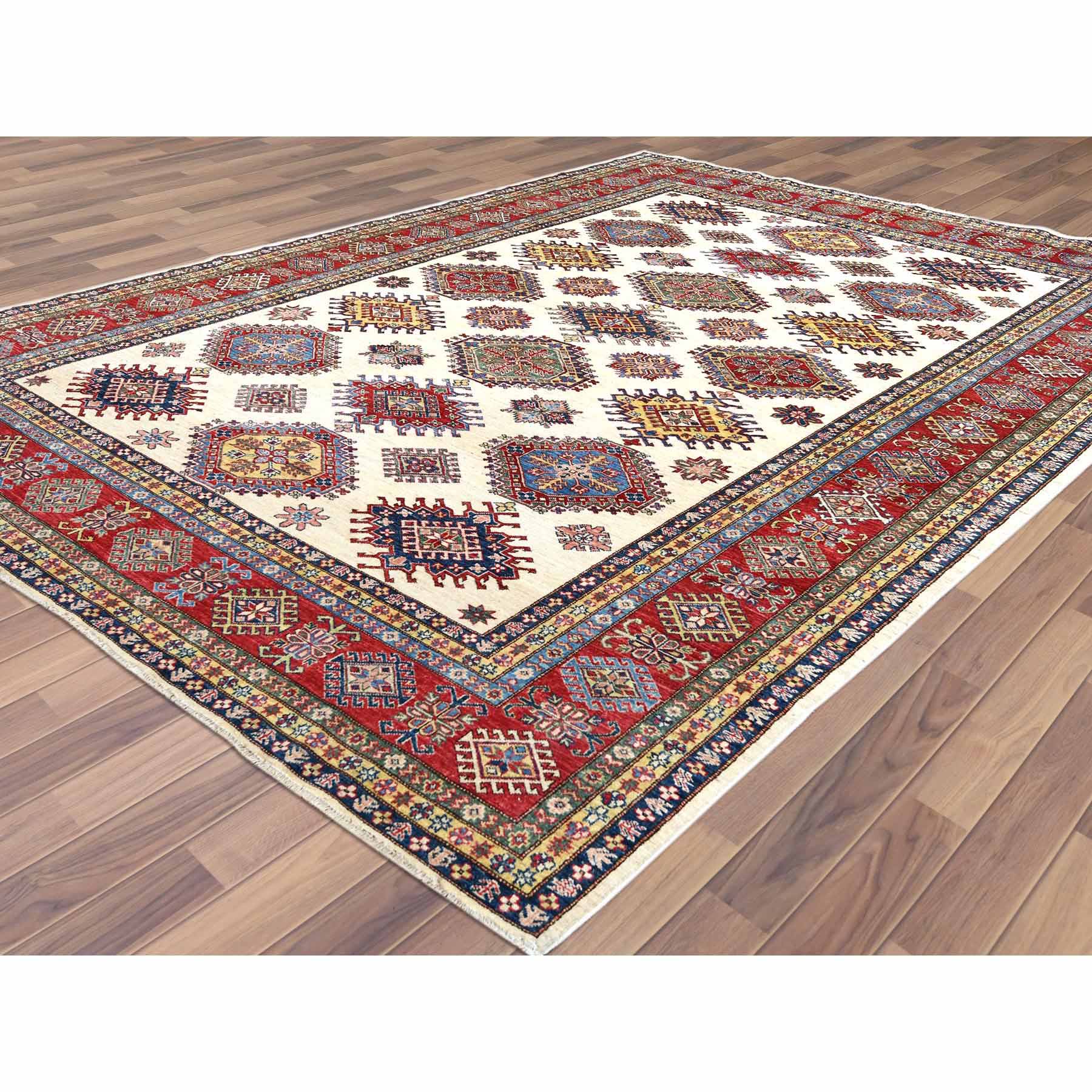 Kazak-Hand-Knotted-Rug-308260