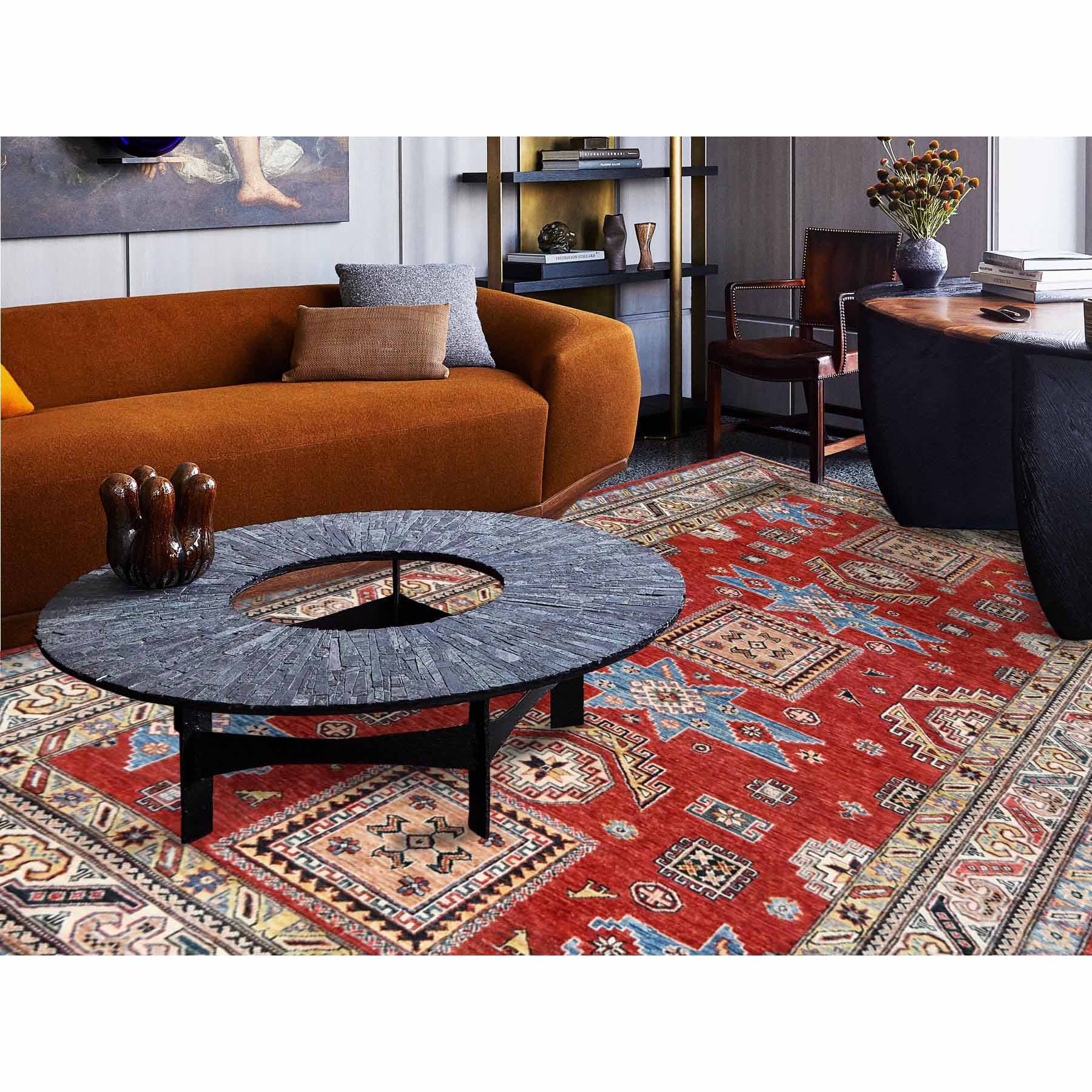 Kazak-Hand-Knotted-Rug-308285
