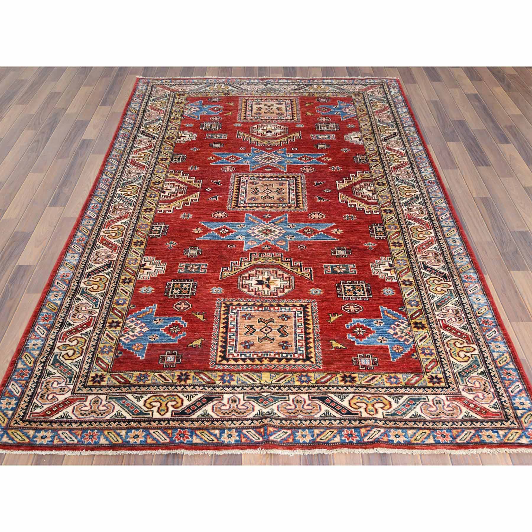 Kazak-Hand-Knotted-Rug-308285