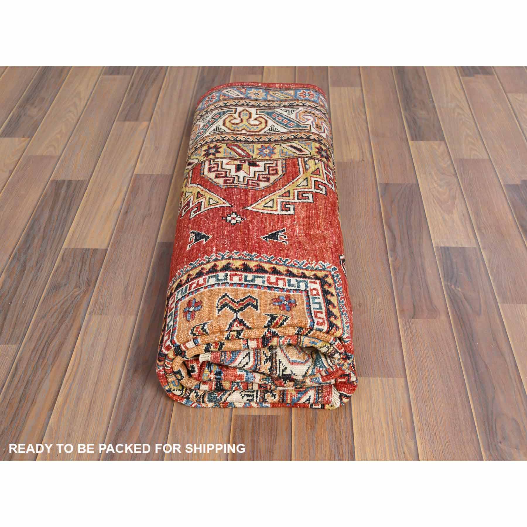 Kazak-Hand-Knotted-Rug-308285