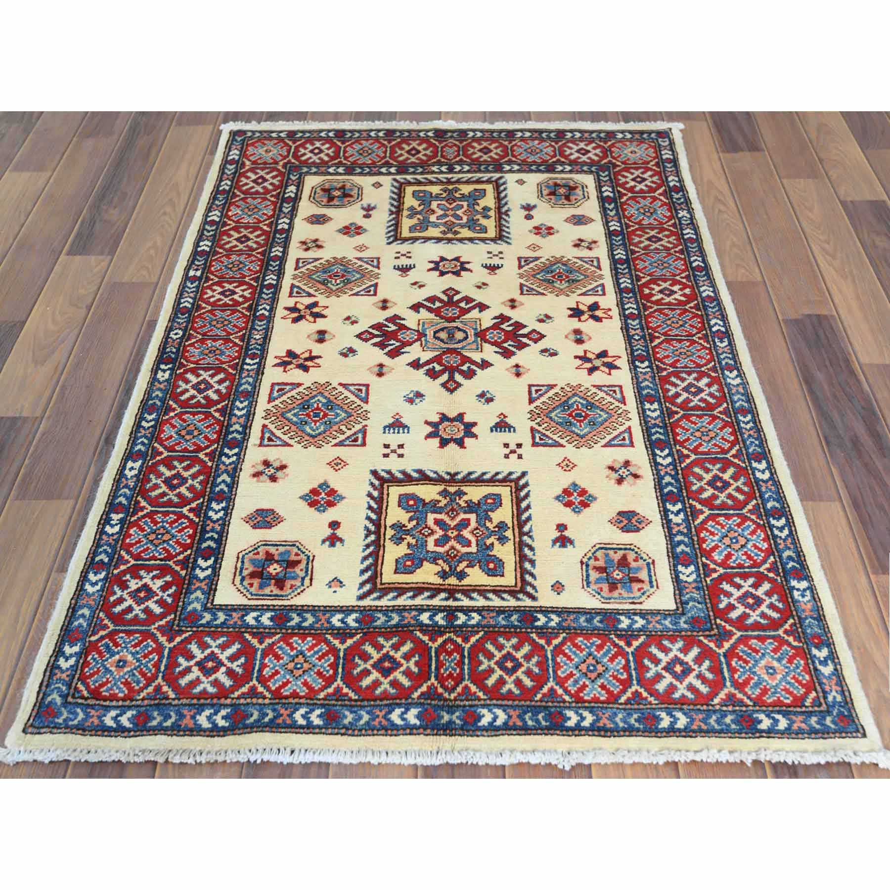 Kazak-Hand-Knotted-Rug-309045